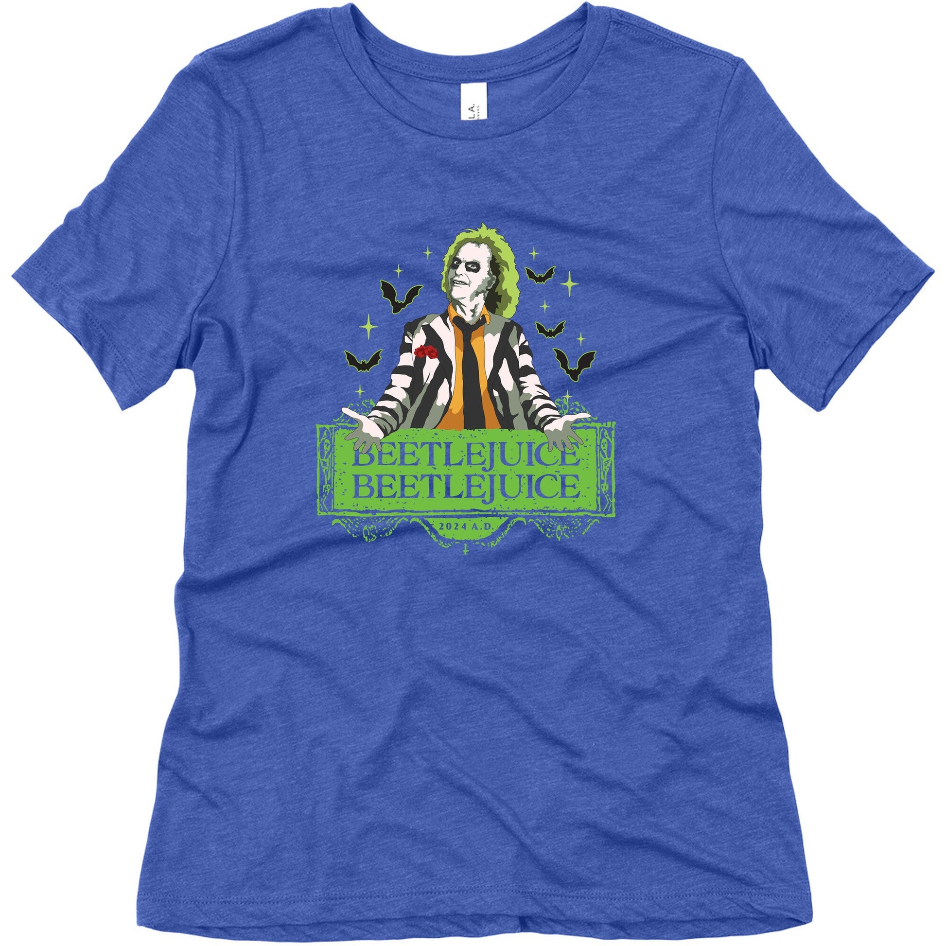 Beetlejuice Beetlejuice Womens Triblend Tee