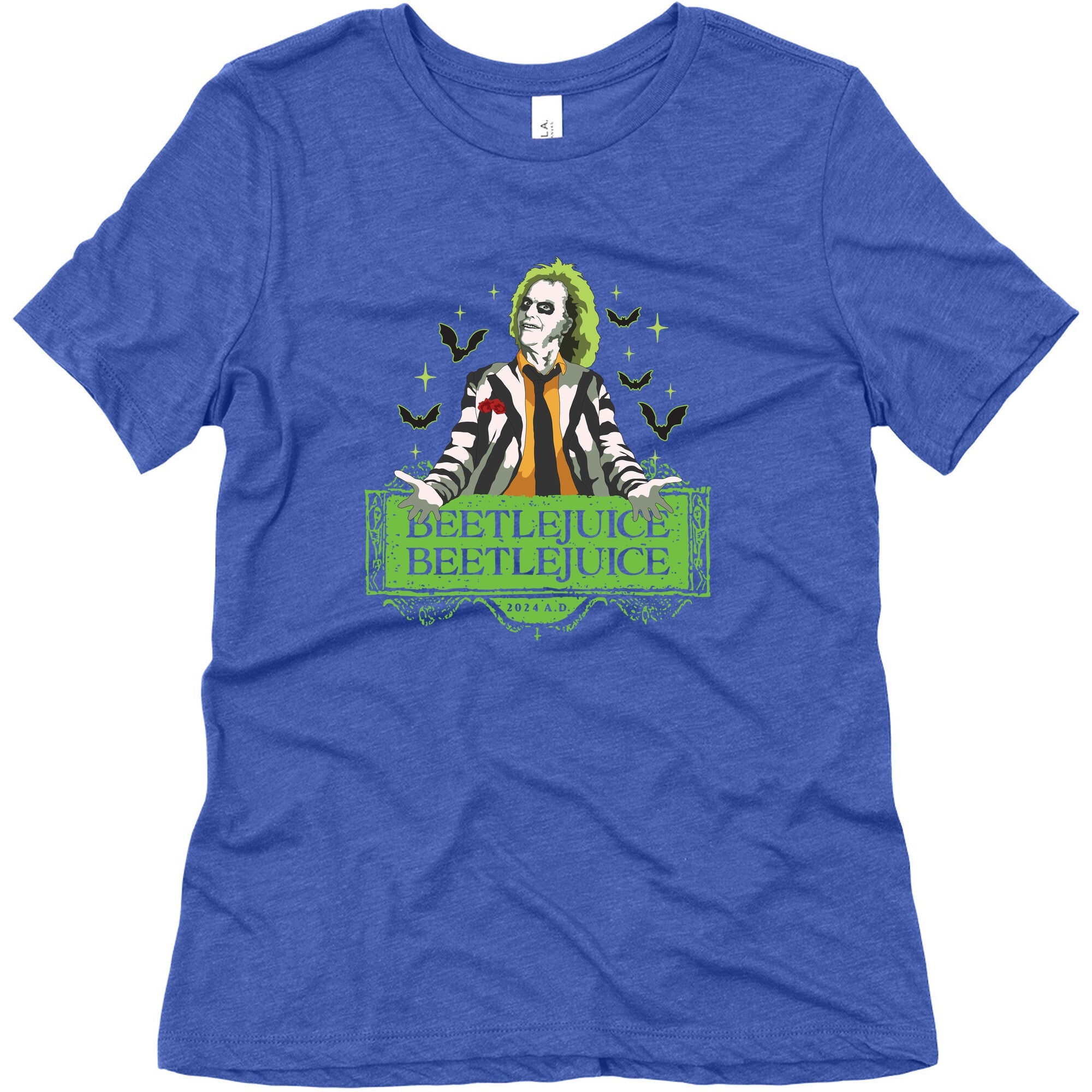 Beetlejuice Beetlejuice Womens Triblend Tee