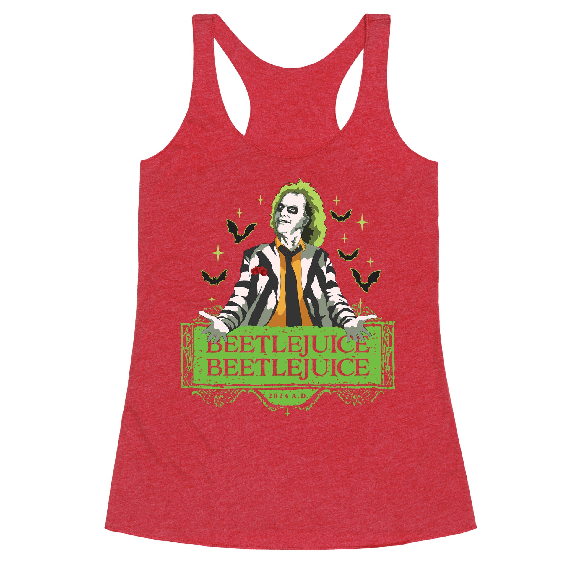 Beetlejuice Beetlejuice Racerback Tank