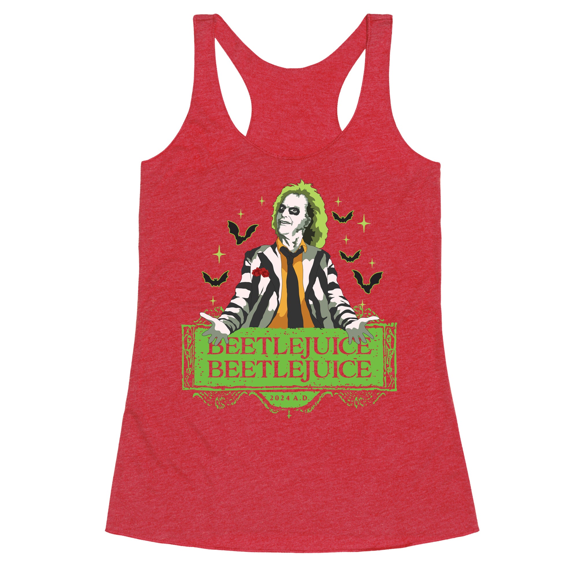 Beetlejuice Beetlejuice Racerback Tank