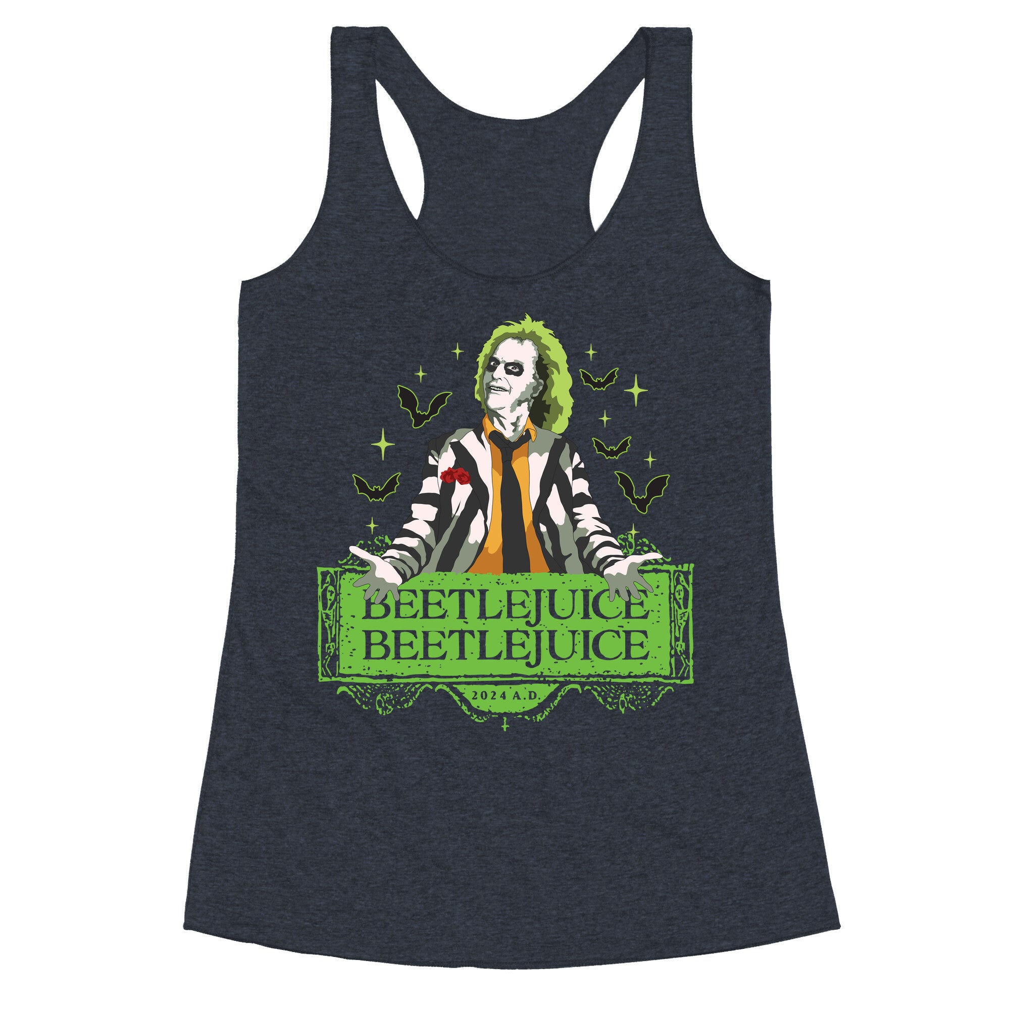 Beetlejuice Beetlejuice Racerback Tank