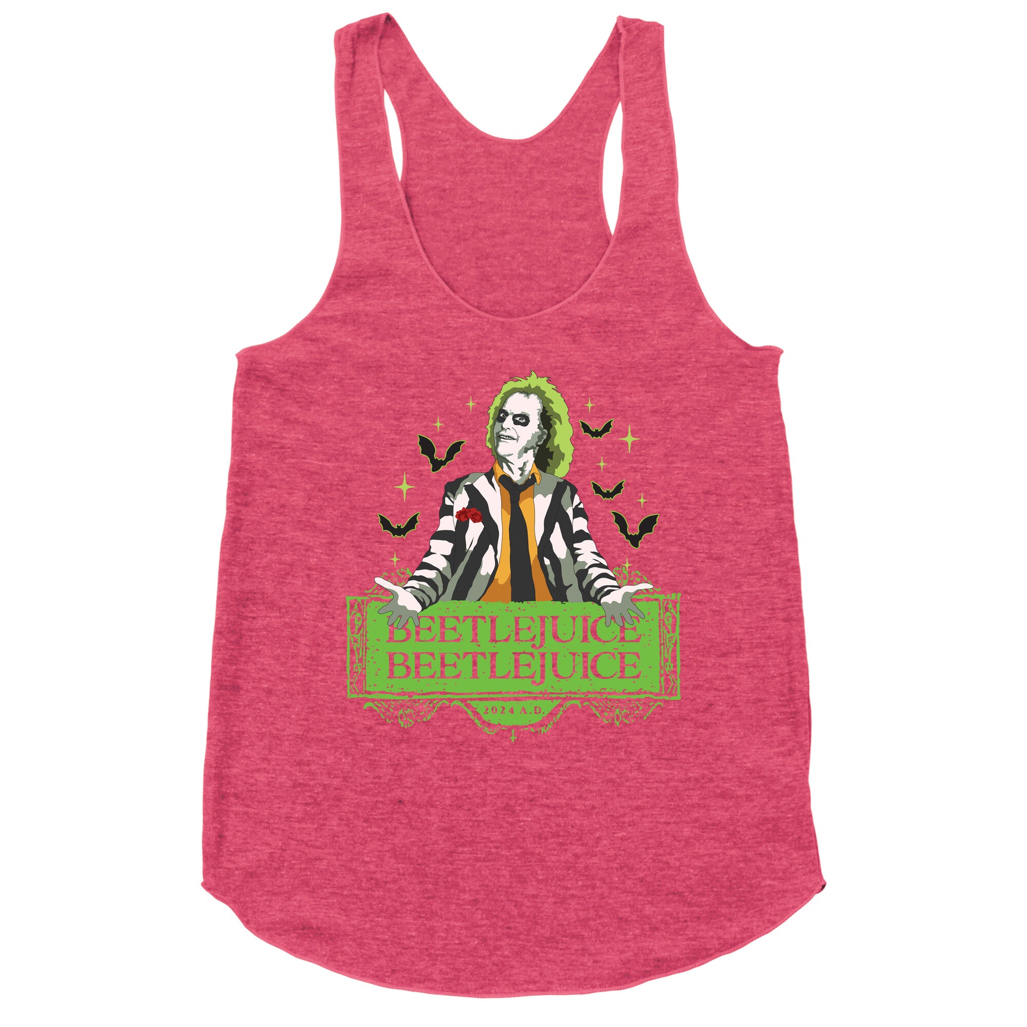 Beetlejuice Beetlejuice Racerback Tank