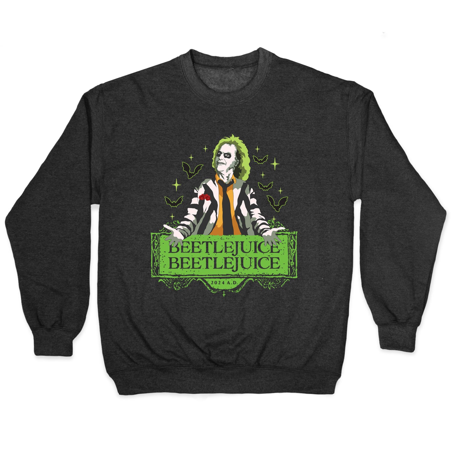 Beetlejuice Beetlejuice Crewneck Sweatshirt