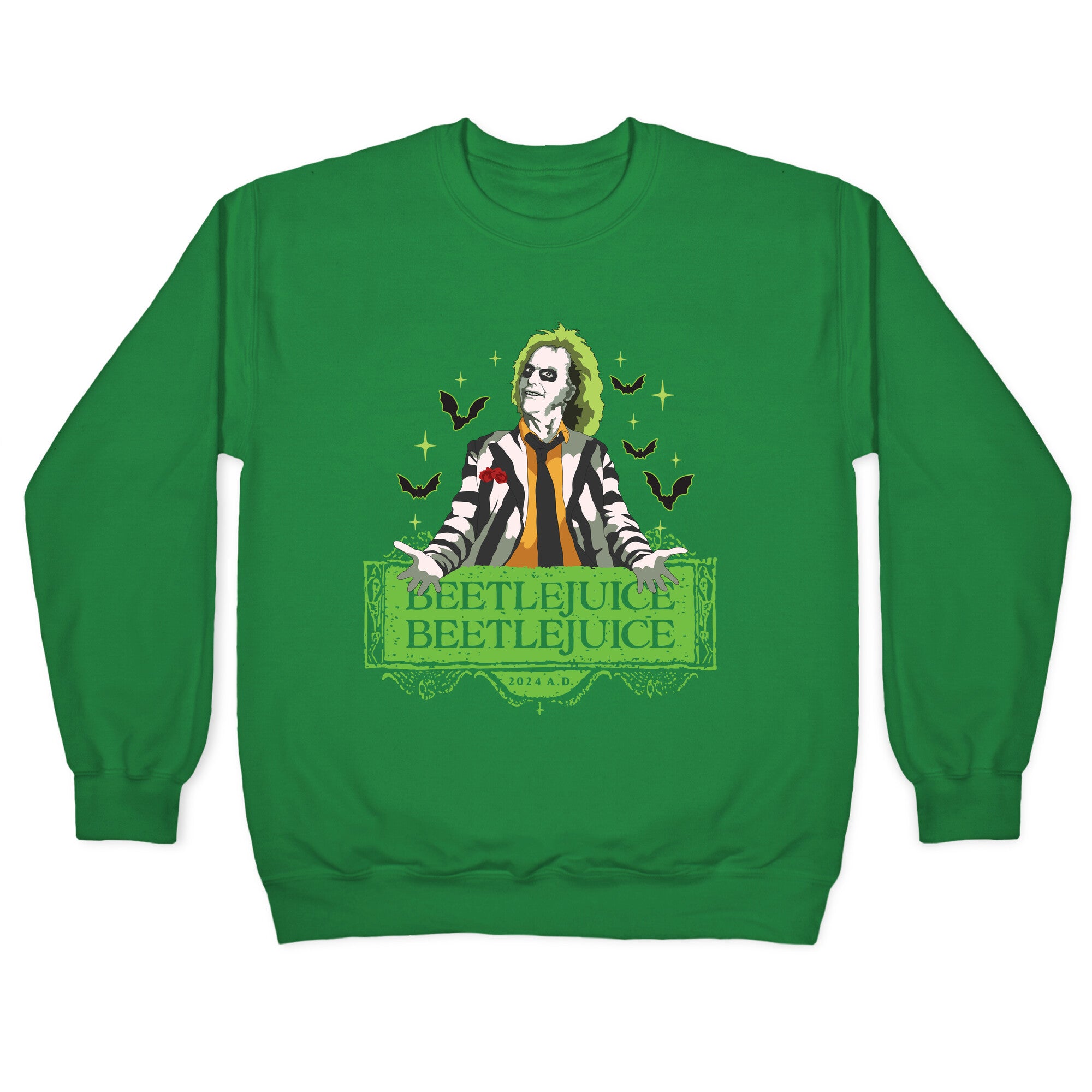 Beetlejuice Beetlejuice Crewneck Sweatshirt