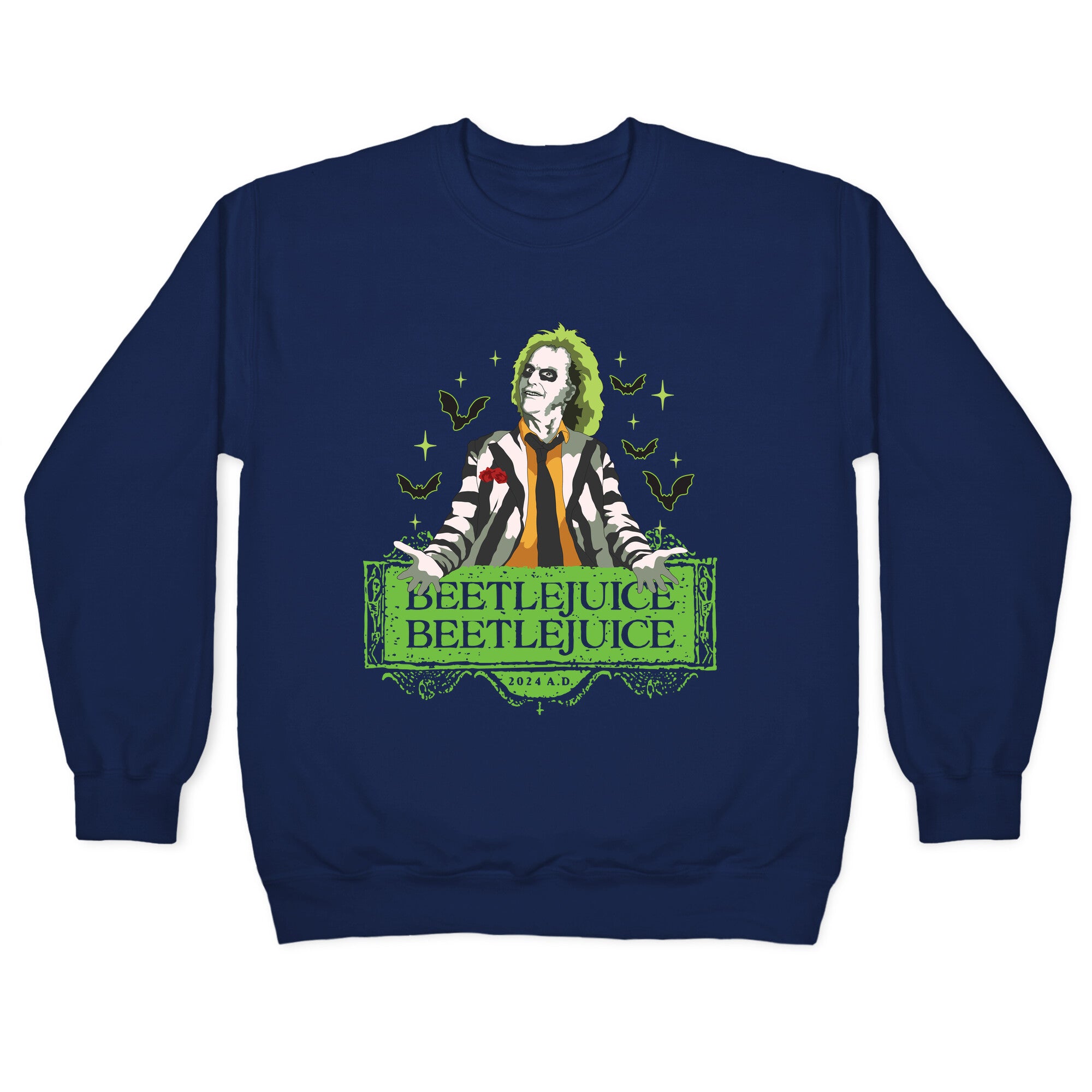 Beetlejuice Beetlejuice Crewneck Sweatshirt