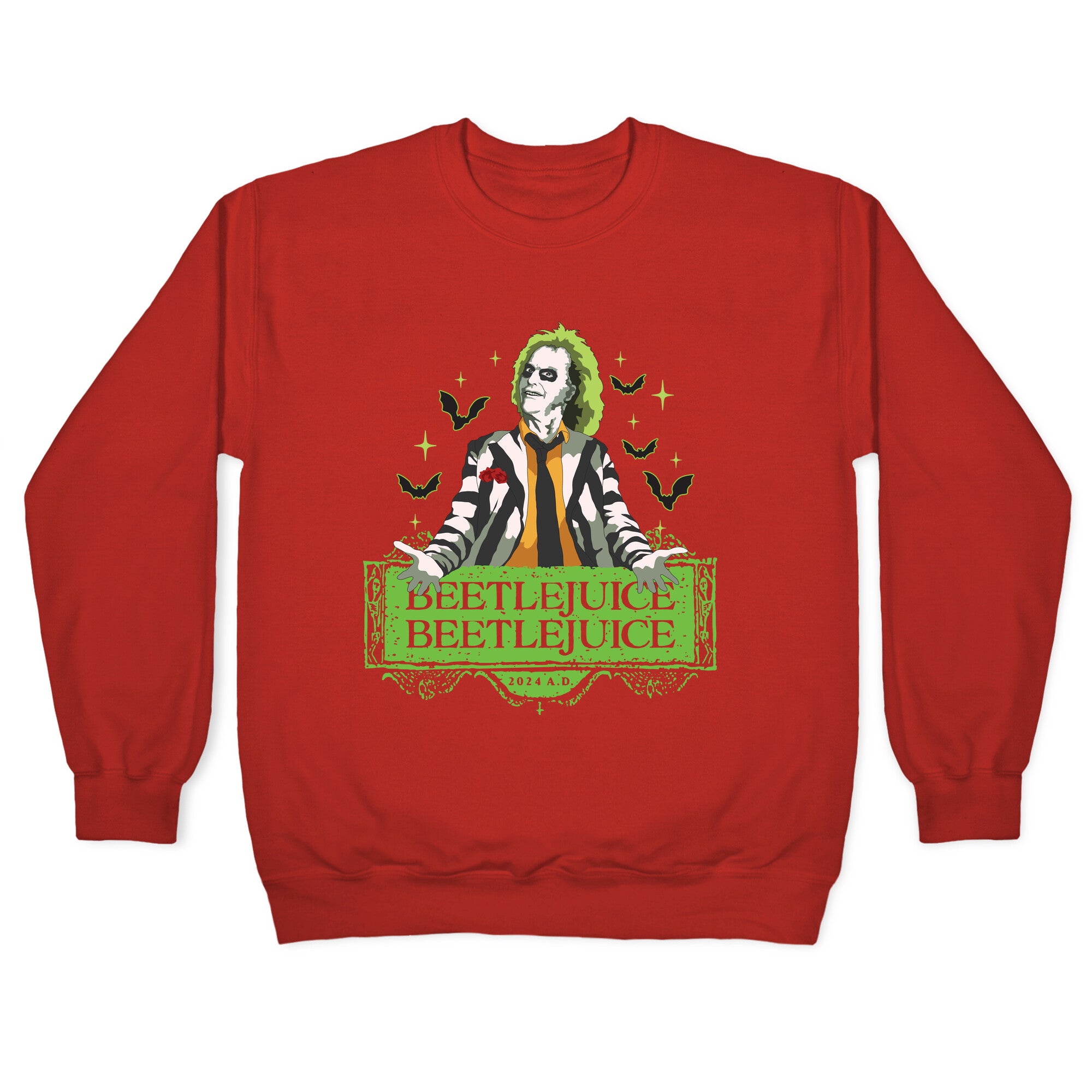 Beetlejuice Beetlejuice Crewneck Sweatshirt