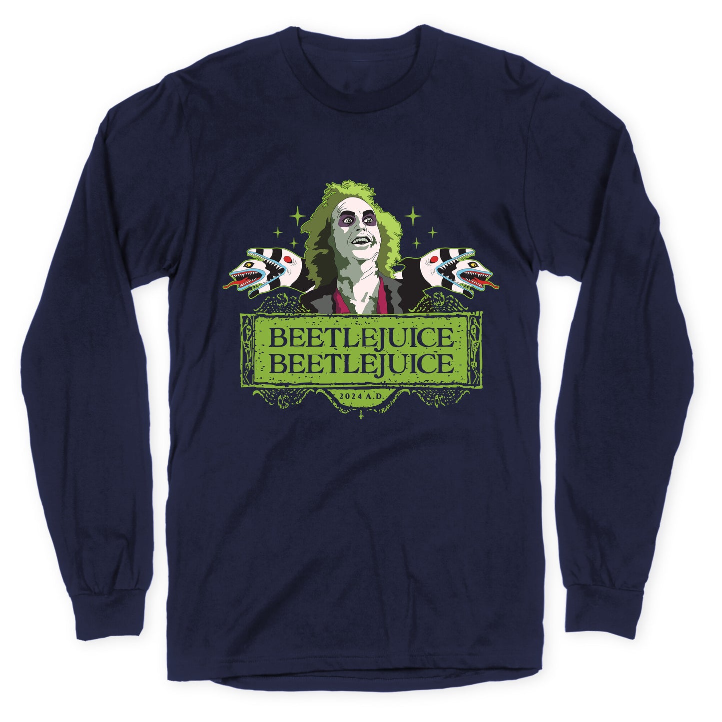 Beetlejuice Beetlejuice Longsleeve Tee