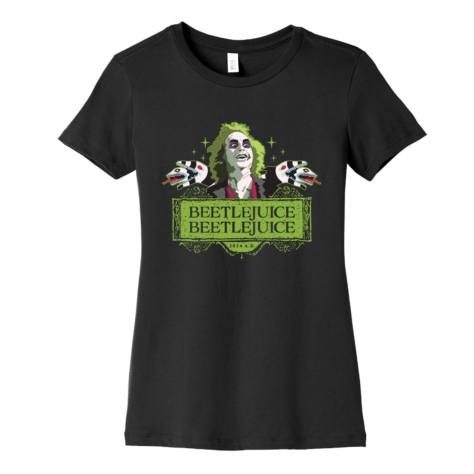 Beetlejuice Beetlejuice Womens Cotton Tee