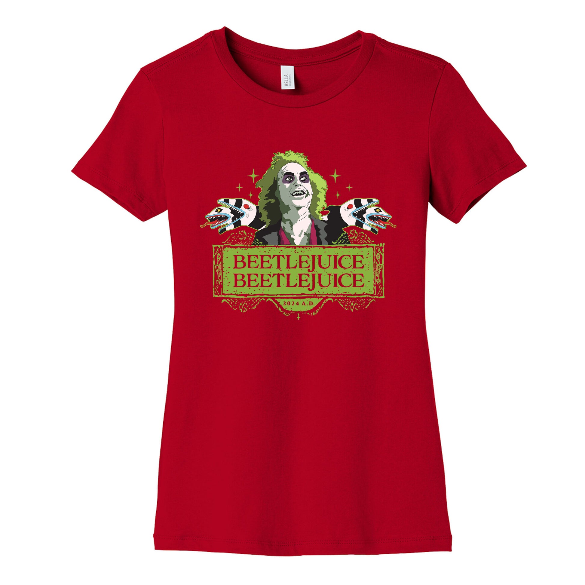 Beetlejuice Beetlejuice Womens Cotton Tee