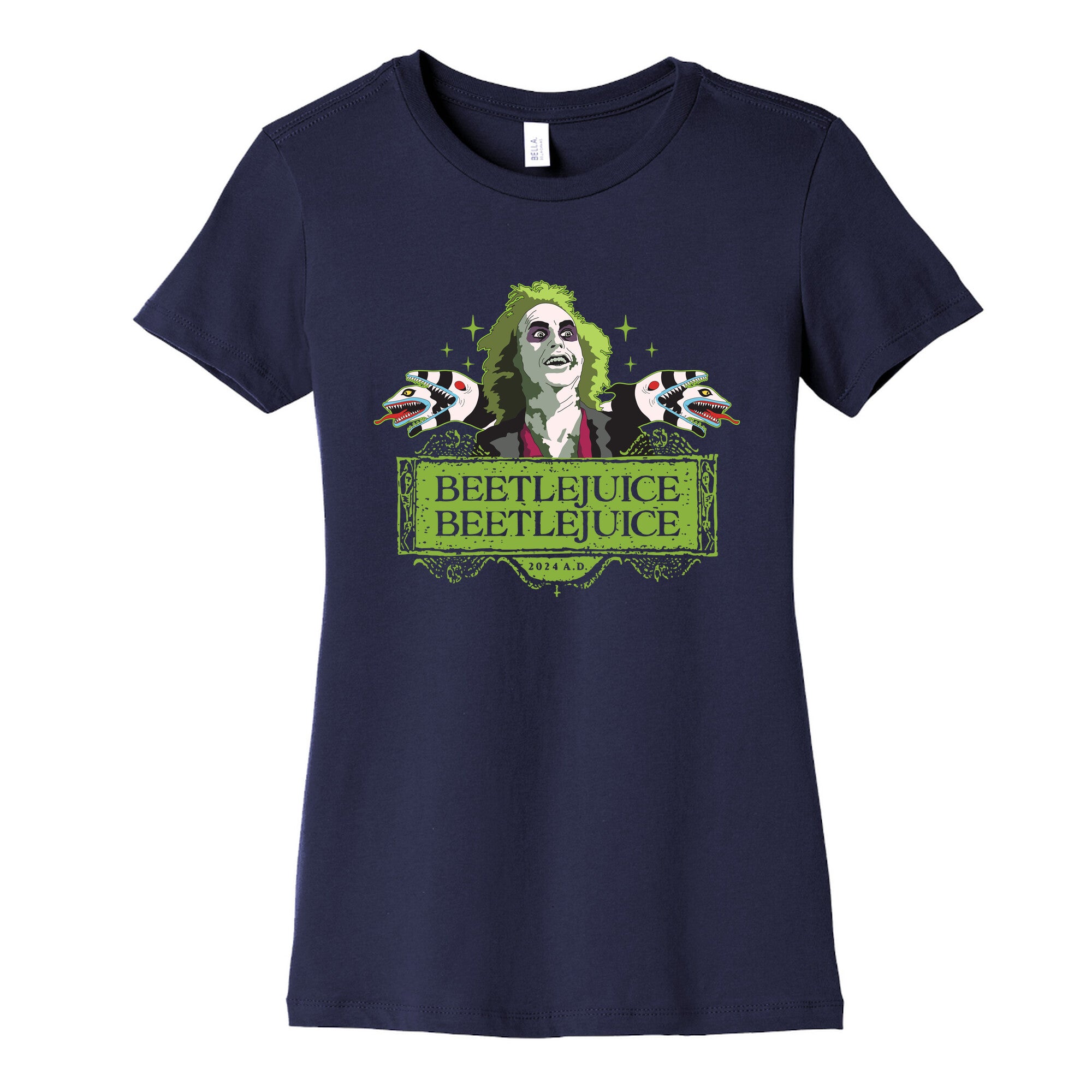 Beetlejuice Beetlejuice Womens Cotton Tee