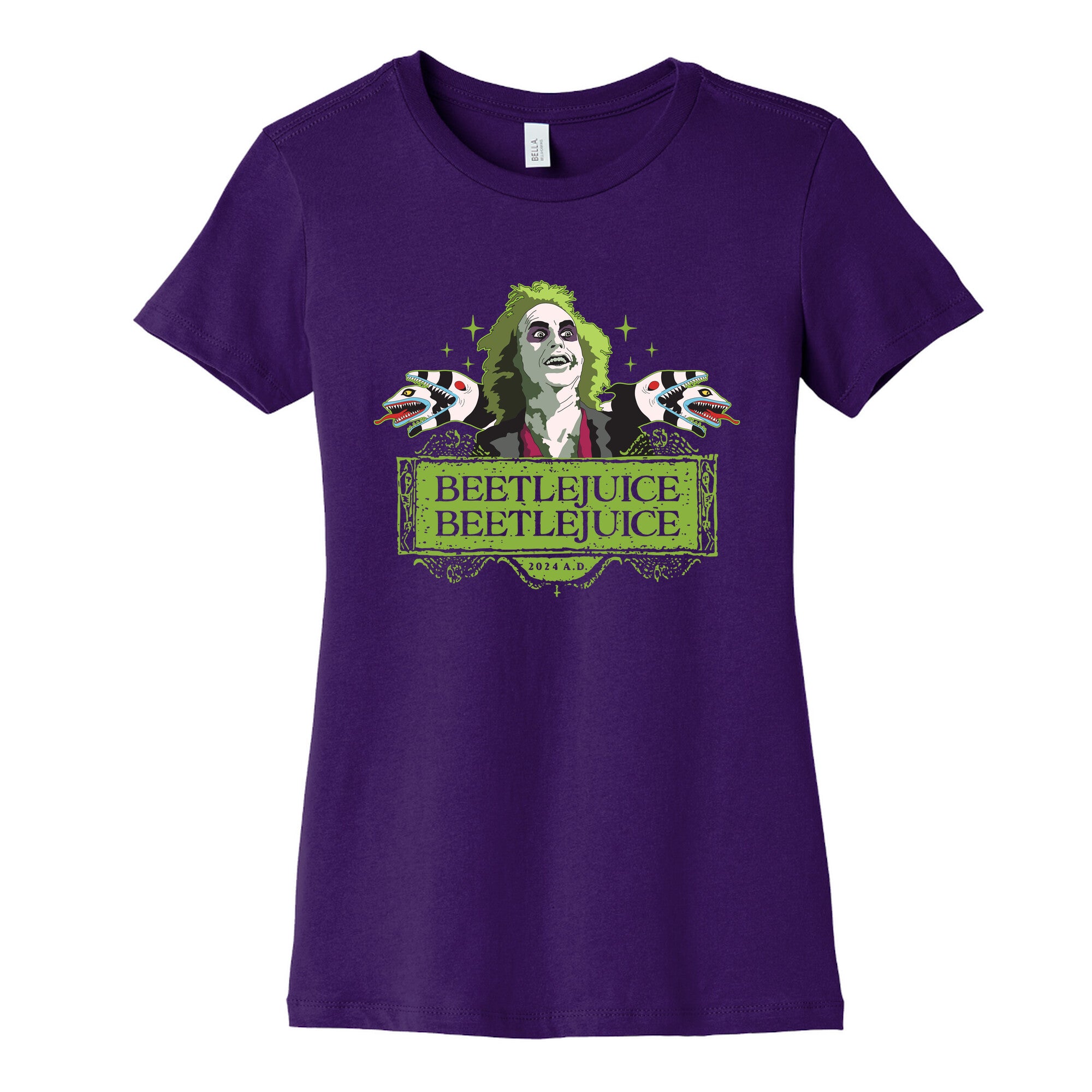 Beetlejuice Beetlejuice Womens Cotton Tee