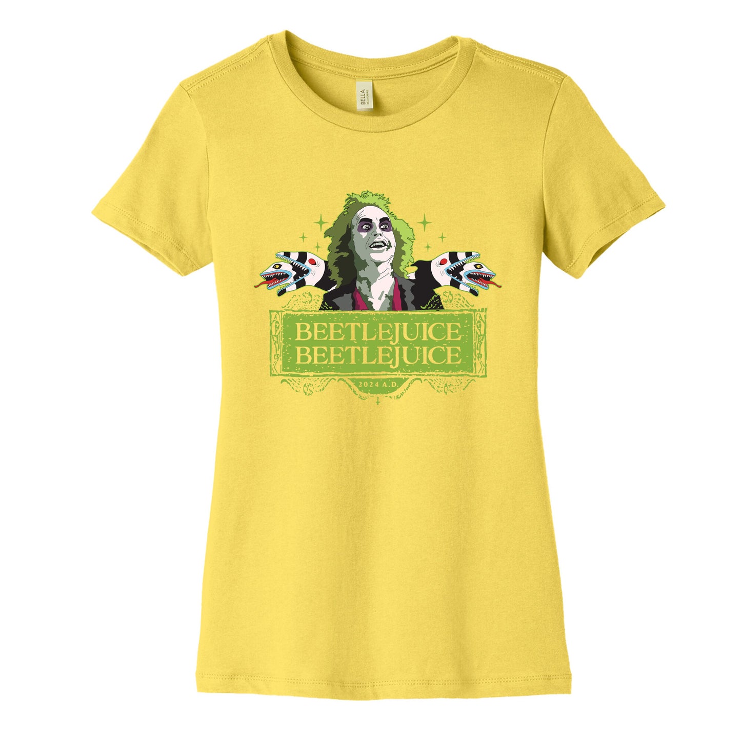 Beetlejuice Beetlejuice Womens Cotton Tee