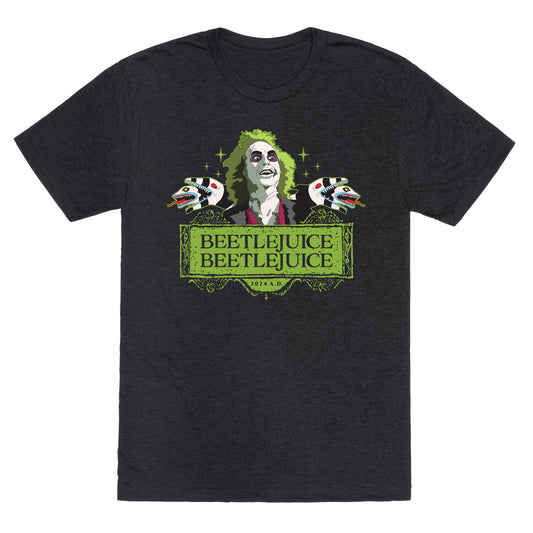 Beetlejuice Beetlejuice Unisex Triblend Tee
