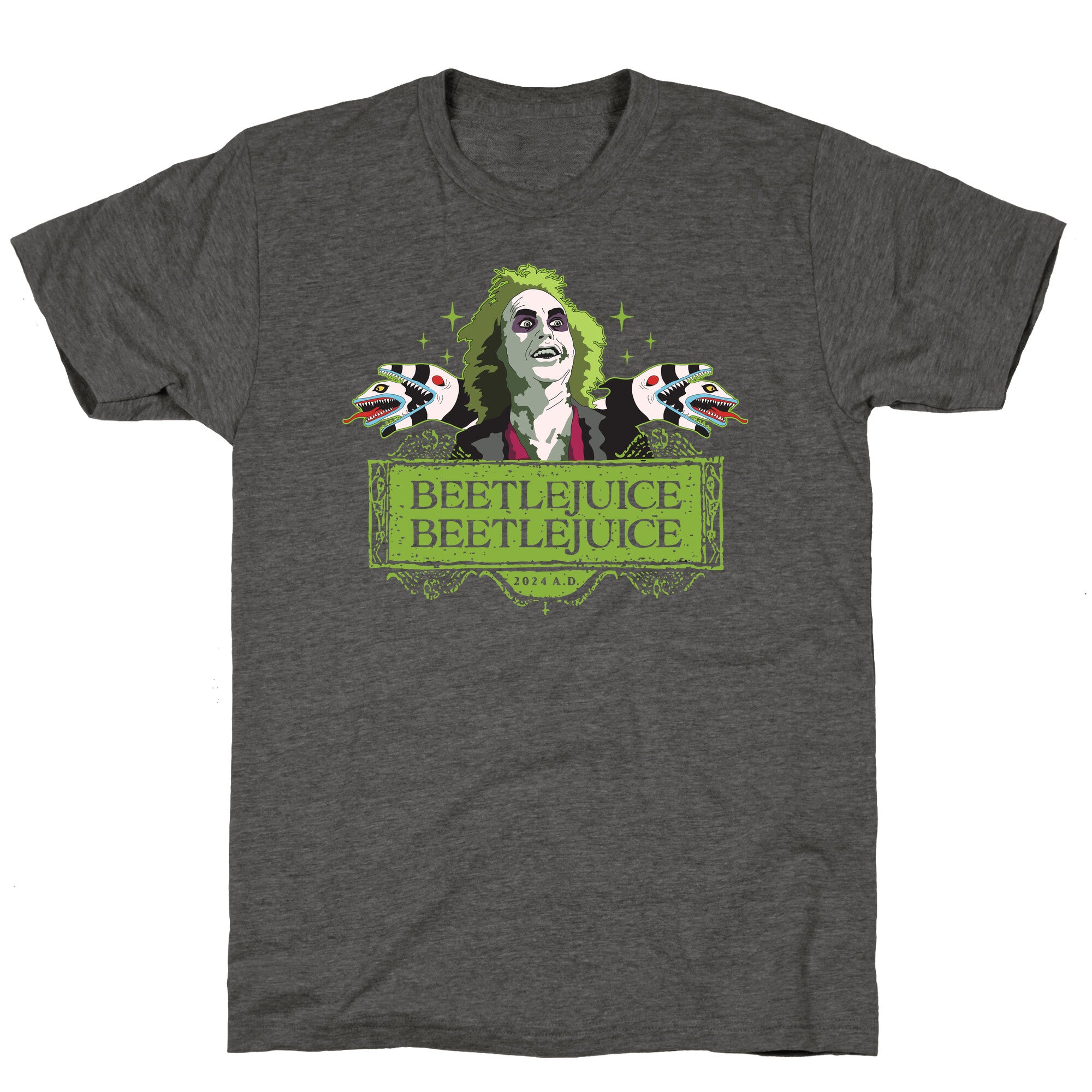 Beetlejuice Beetlejuice Unisex Triblend Tee