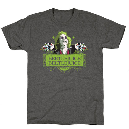 Beetlejuice Beetlejuice Unisex Triblend Tee
