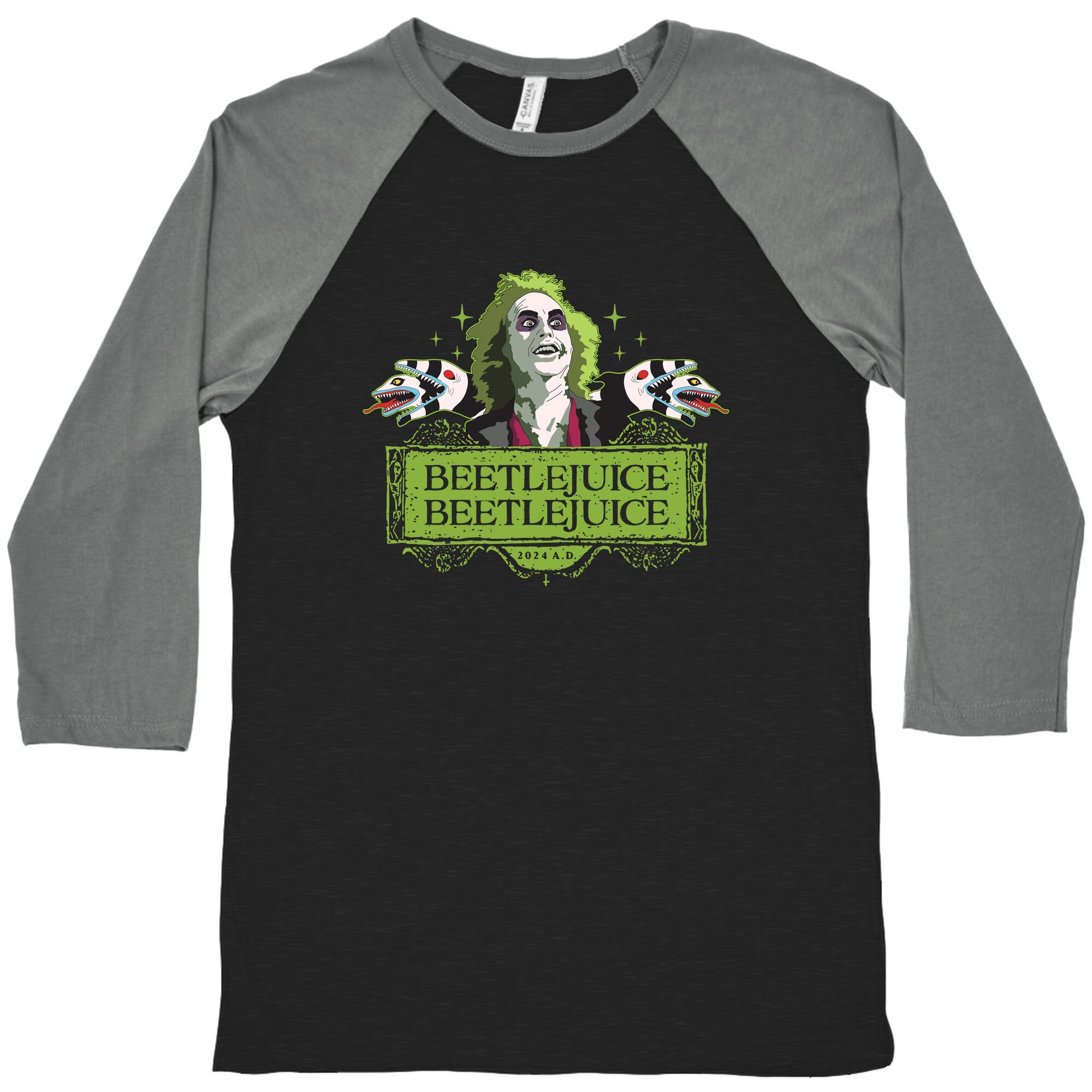 Beetlejuice Beetlejuice Baseball Tee