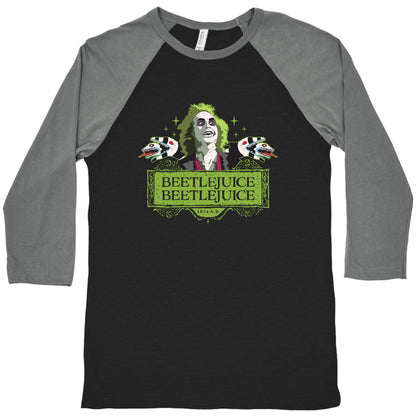 Beetlejuice Beetlejuice Baseball Tee