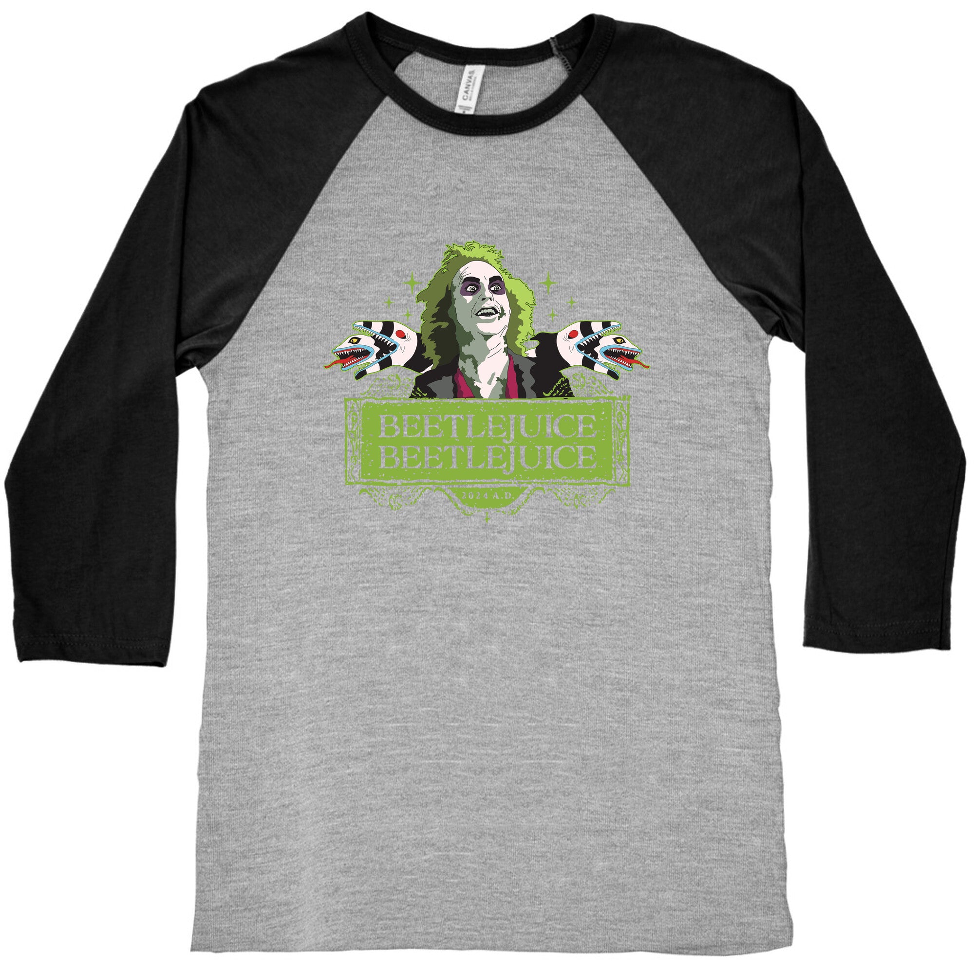 Beetlejuice Beetlejuice Baseball Tee