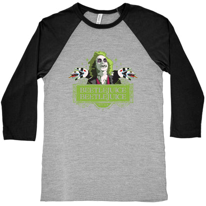 Beetlejuice Beetlejuice Baseball Tee