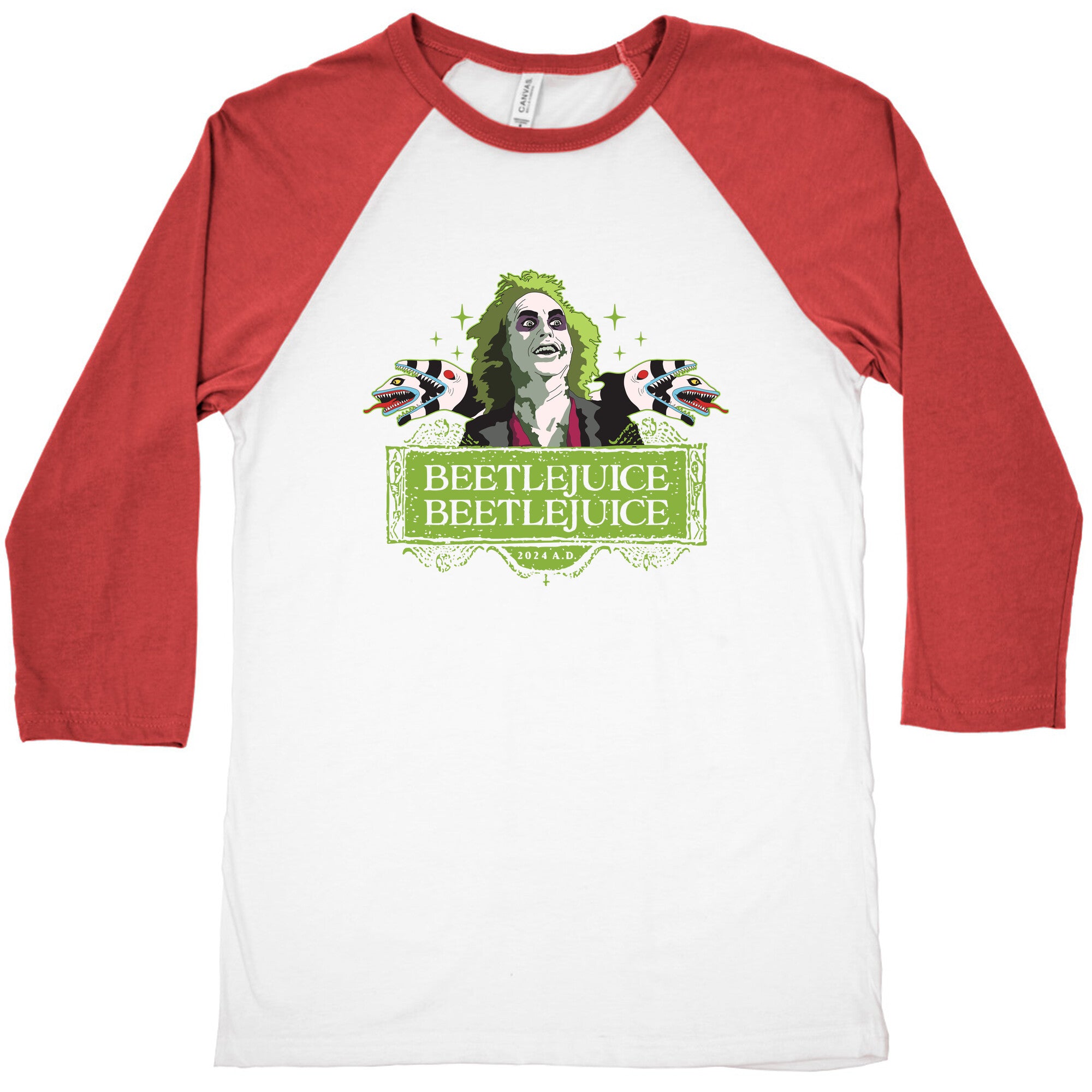 Beetlejuice Beetlejuice Baseball Tee