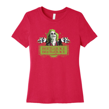 Beetlejuice Beetlejuice Womens Cotton Tee