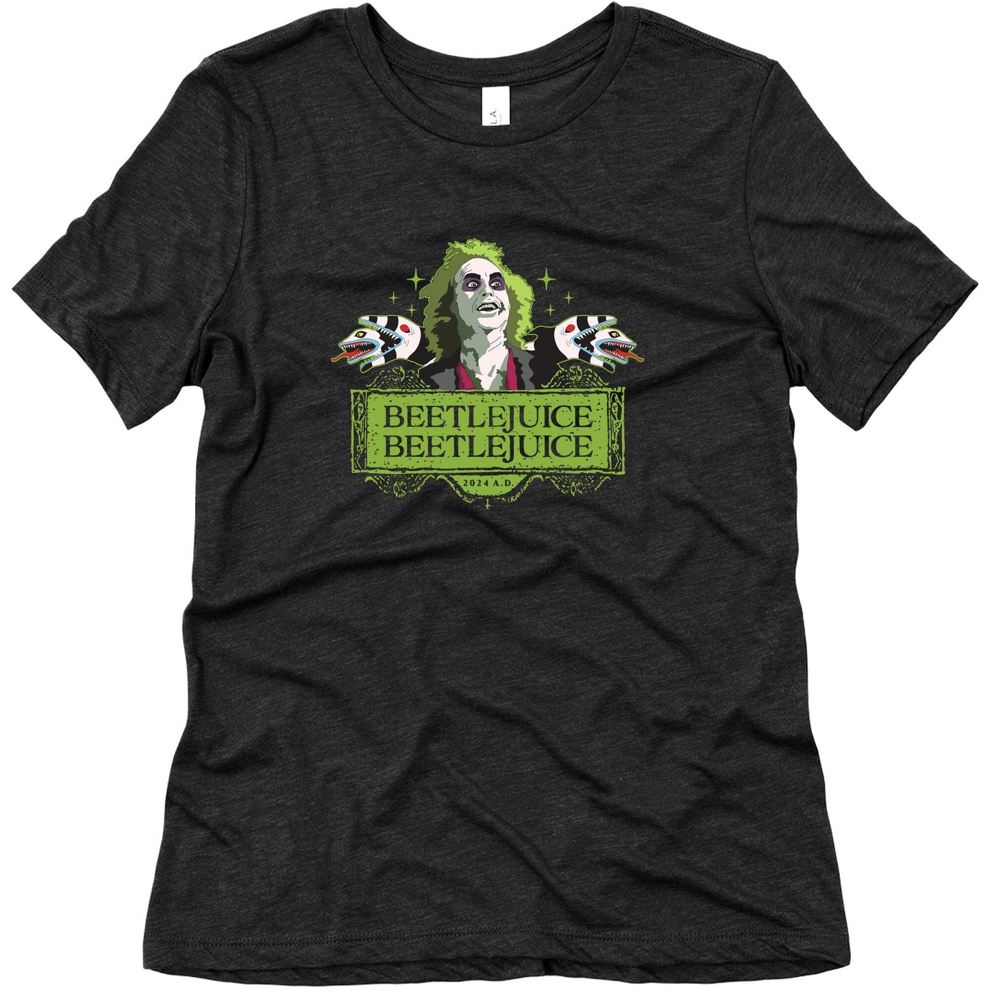 Beetlejuice Beetlejuice Womens Triblend Tee