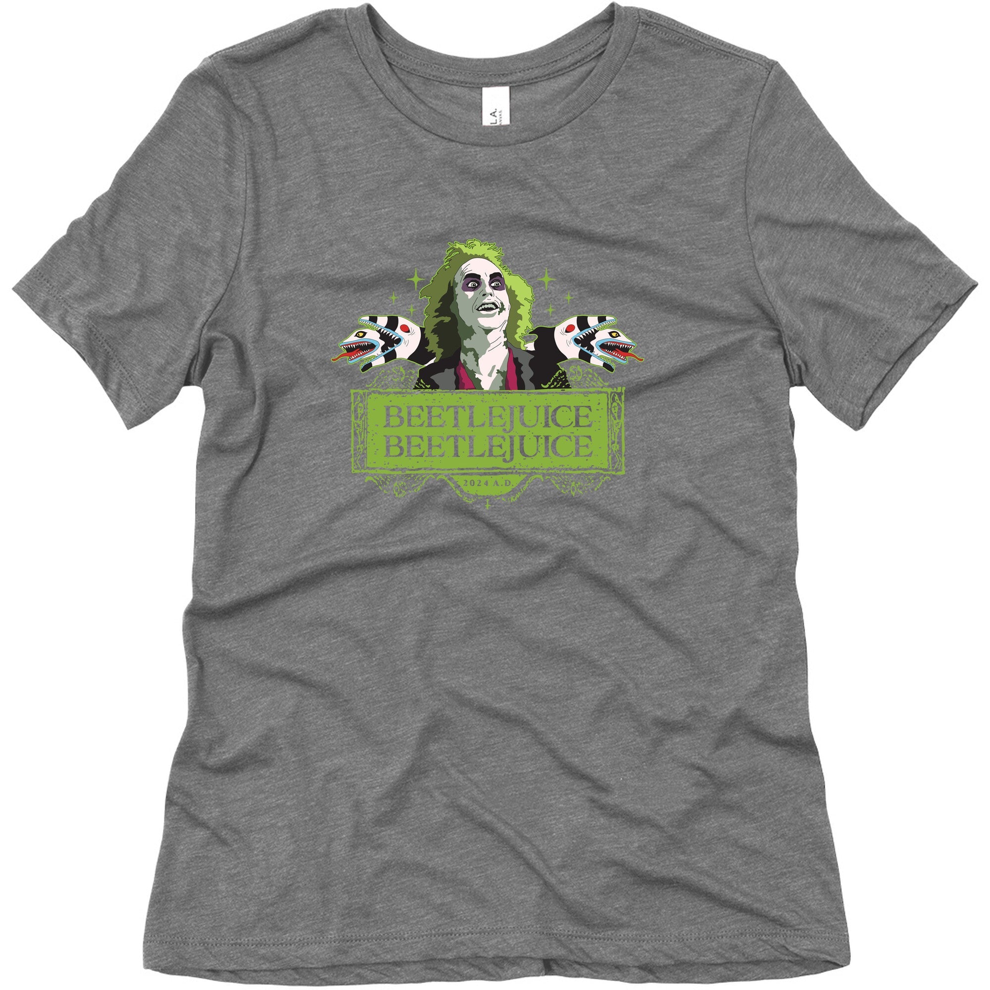 Beetlejuice Beetlejuice Womens Triblend Tee