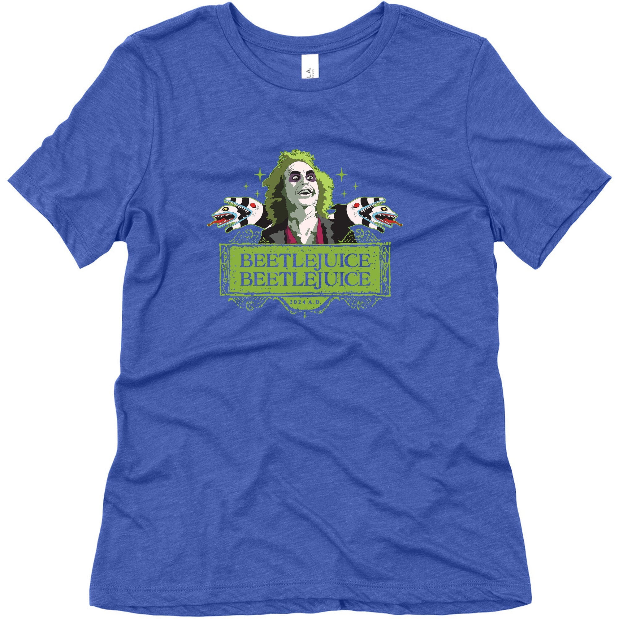 Beetlejuice Beetlejuice Womens Triblend Tee