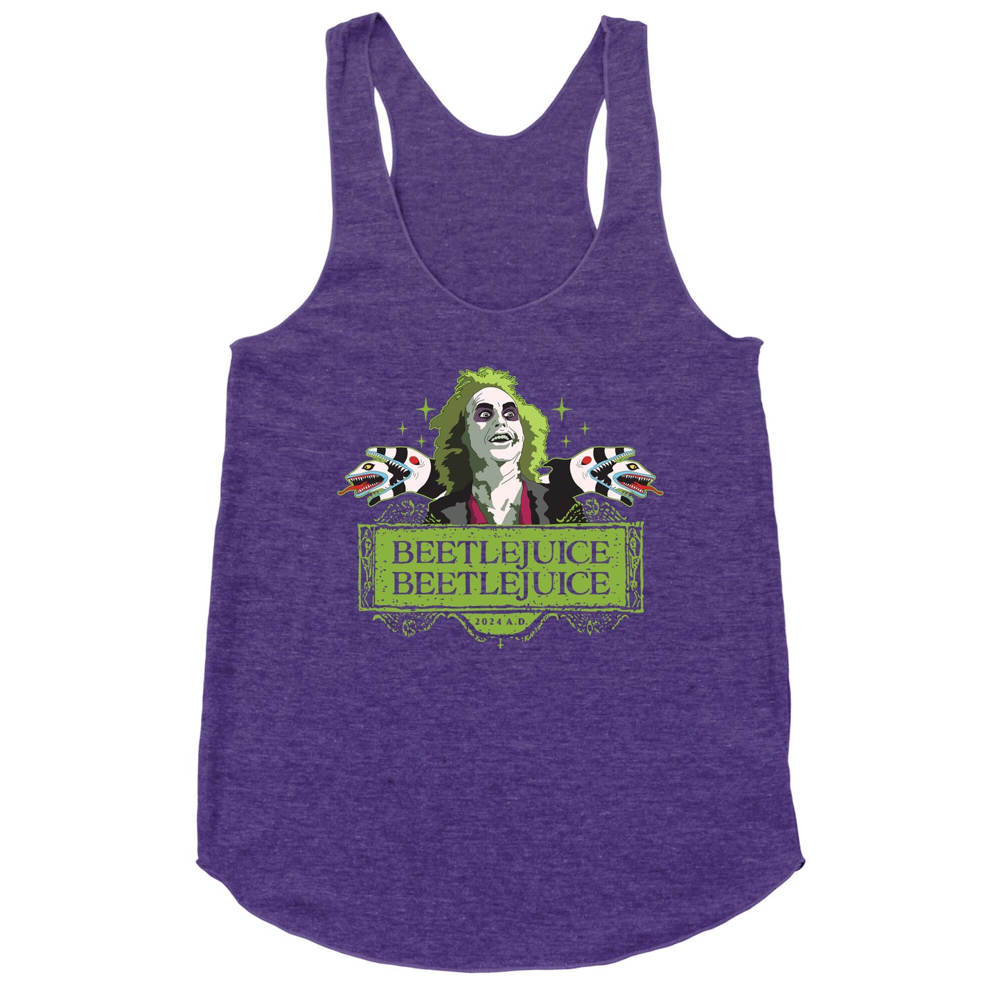 Beetlejuice Beetlejuice Racerback Tank