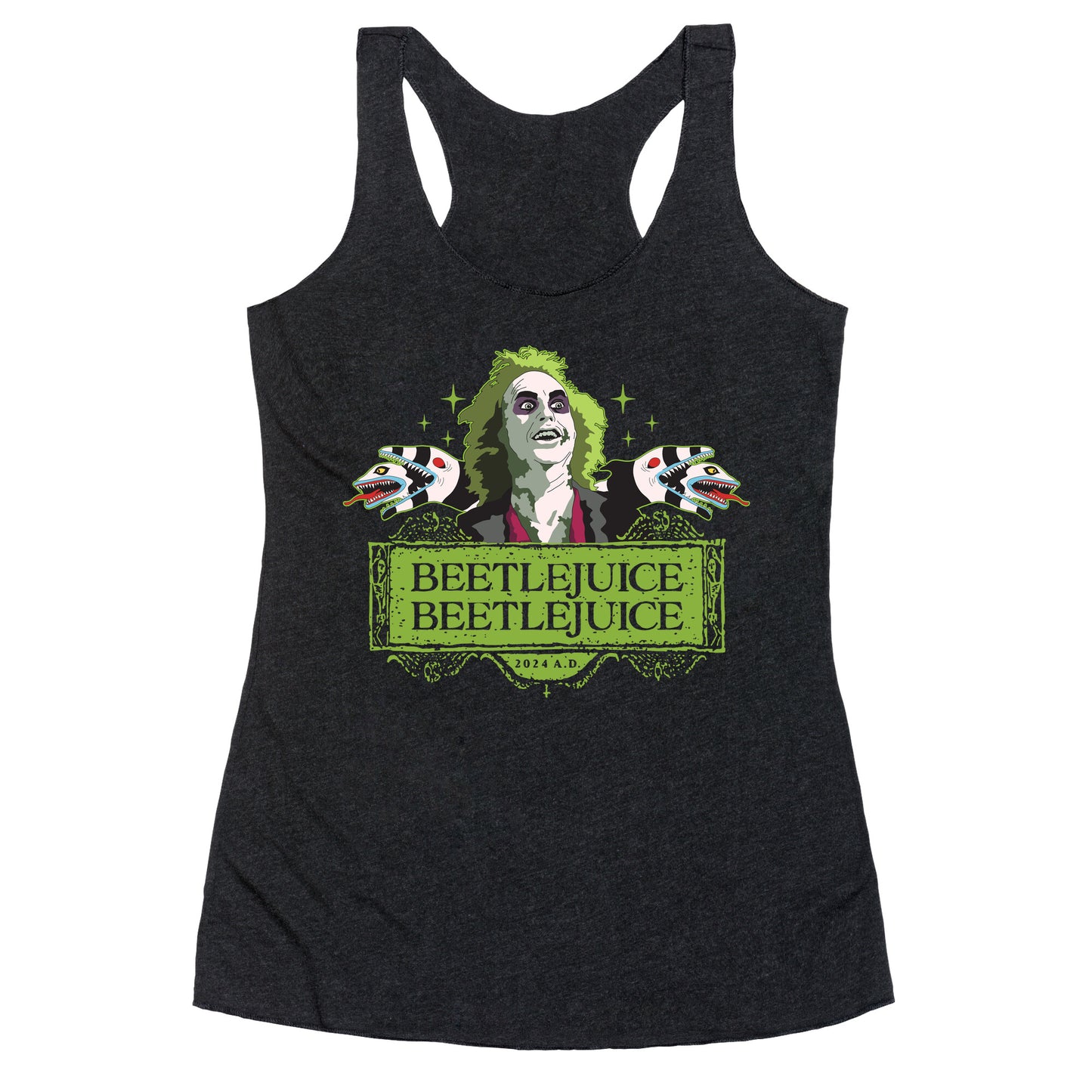 Beetlejuice Beetlejuice Racerback Tank