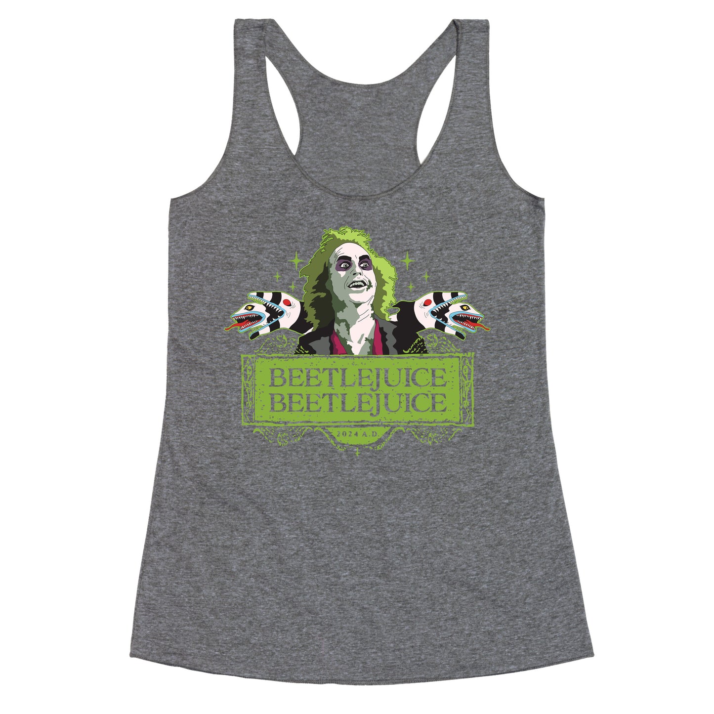 Beetlejuice Beetlejuice Racerback Tank