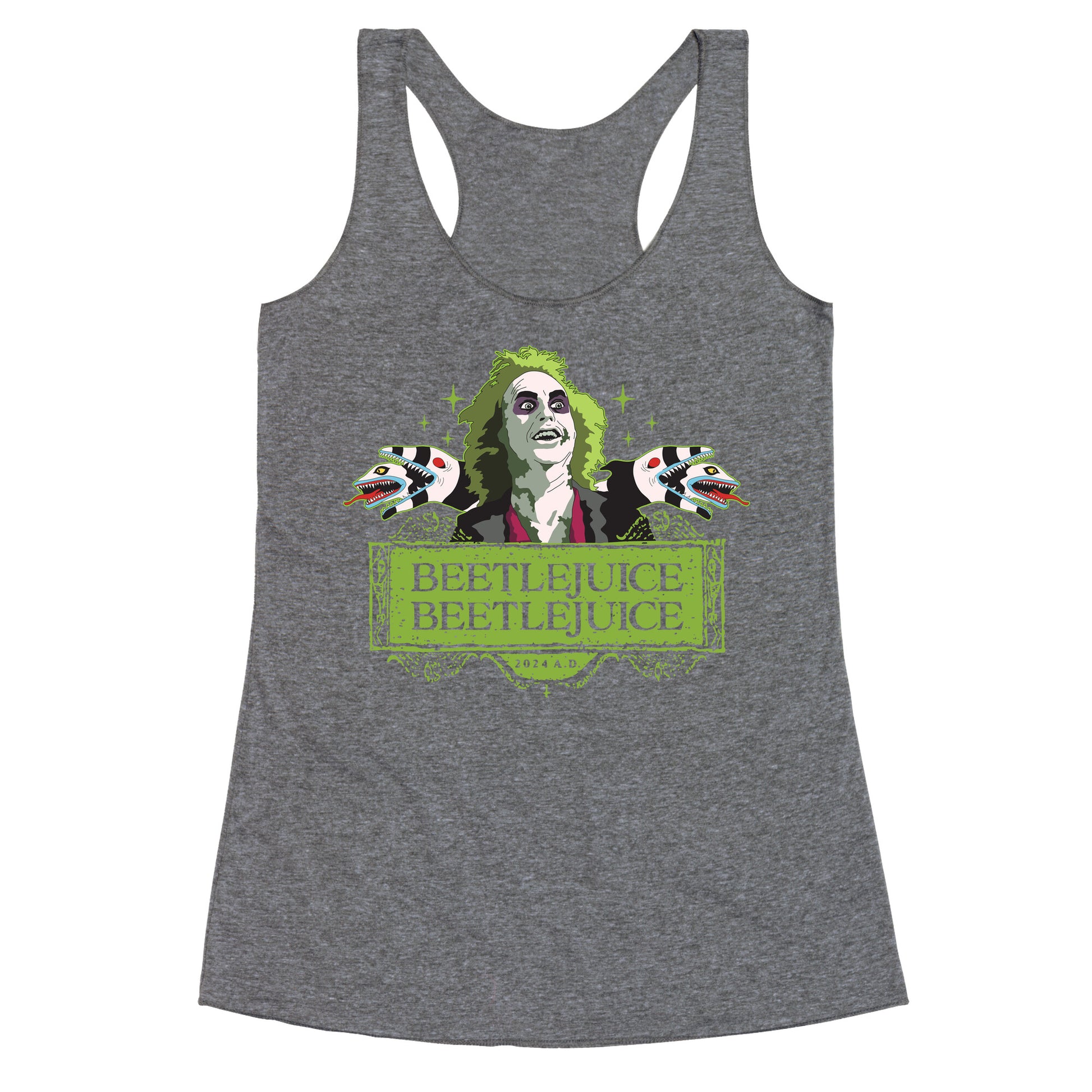Beetlejuice Beetlejuice Racerback Tank