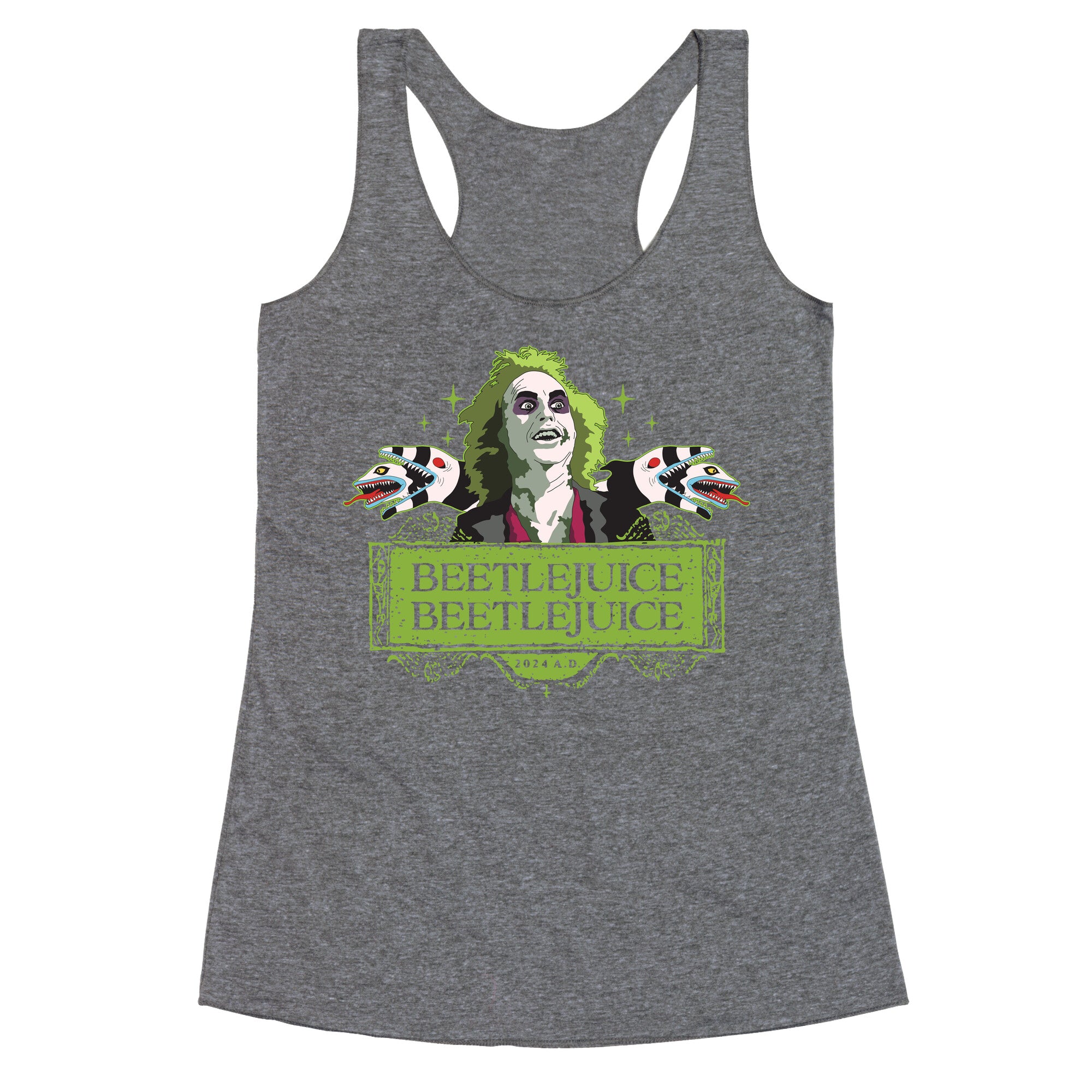 Beetlejuice Beetlejuice Racerback Tank