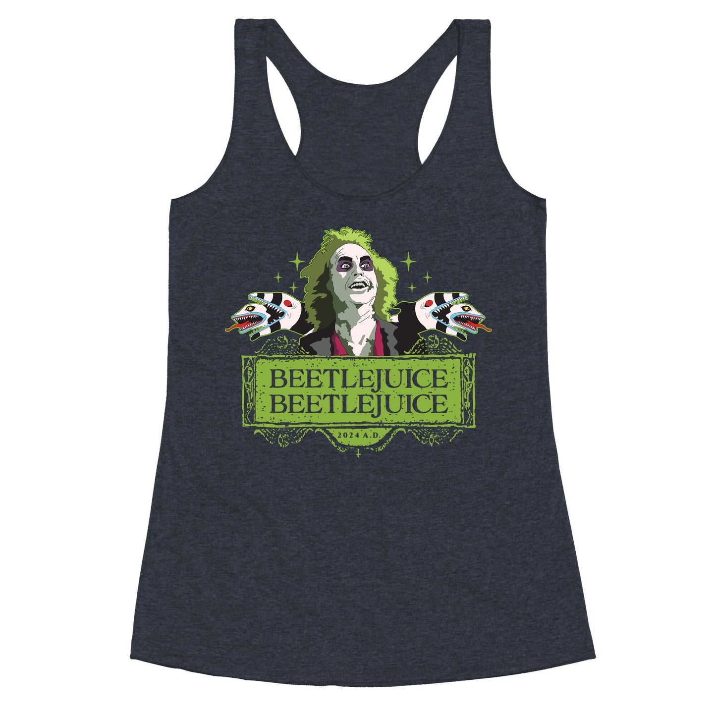 Beetlejuice Beetlejuice Racerback Tank