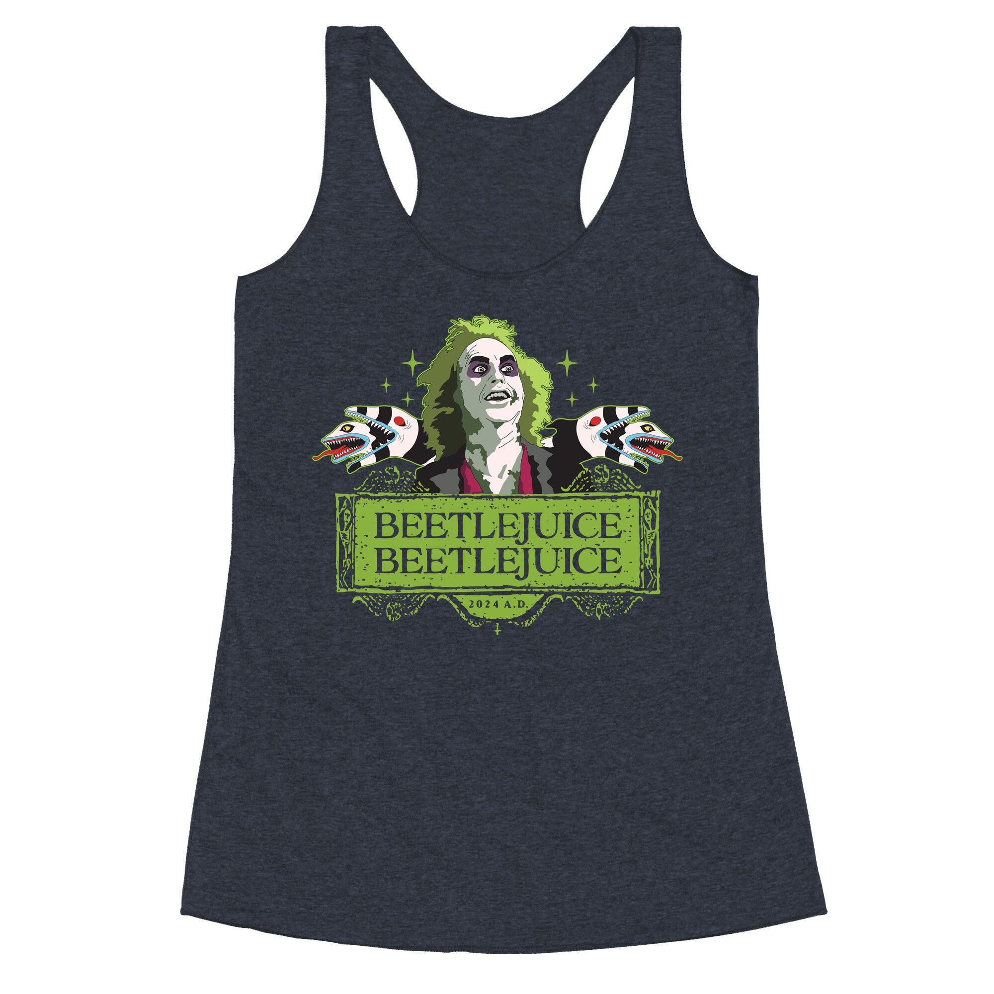 Beetlejuice Beetlejuice Racerback Tank