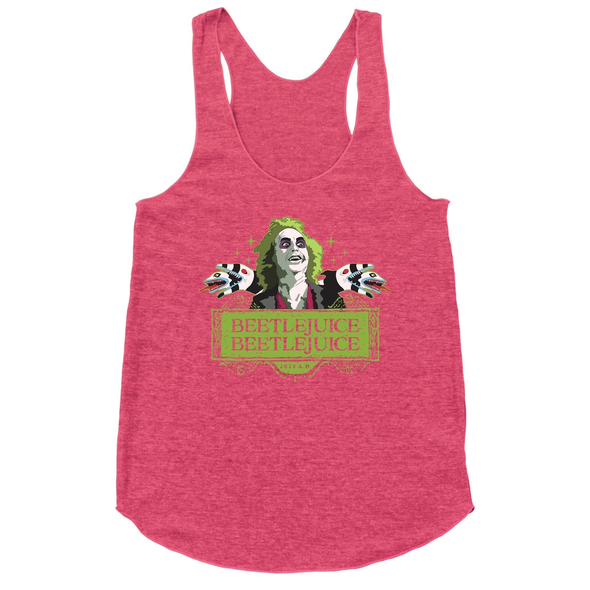 Beetlejuice Beetlejuice Racerback Tank