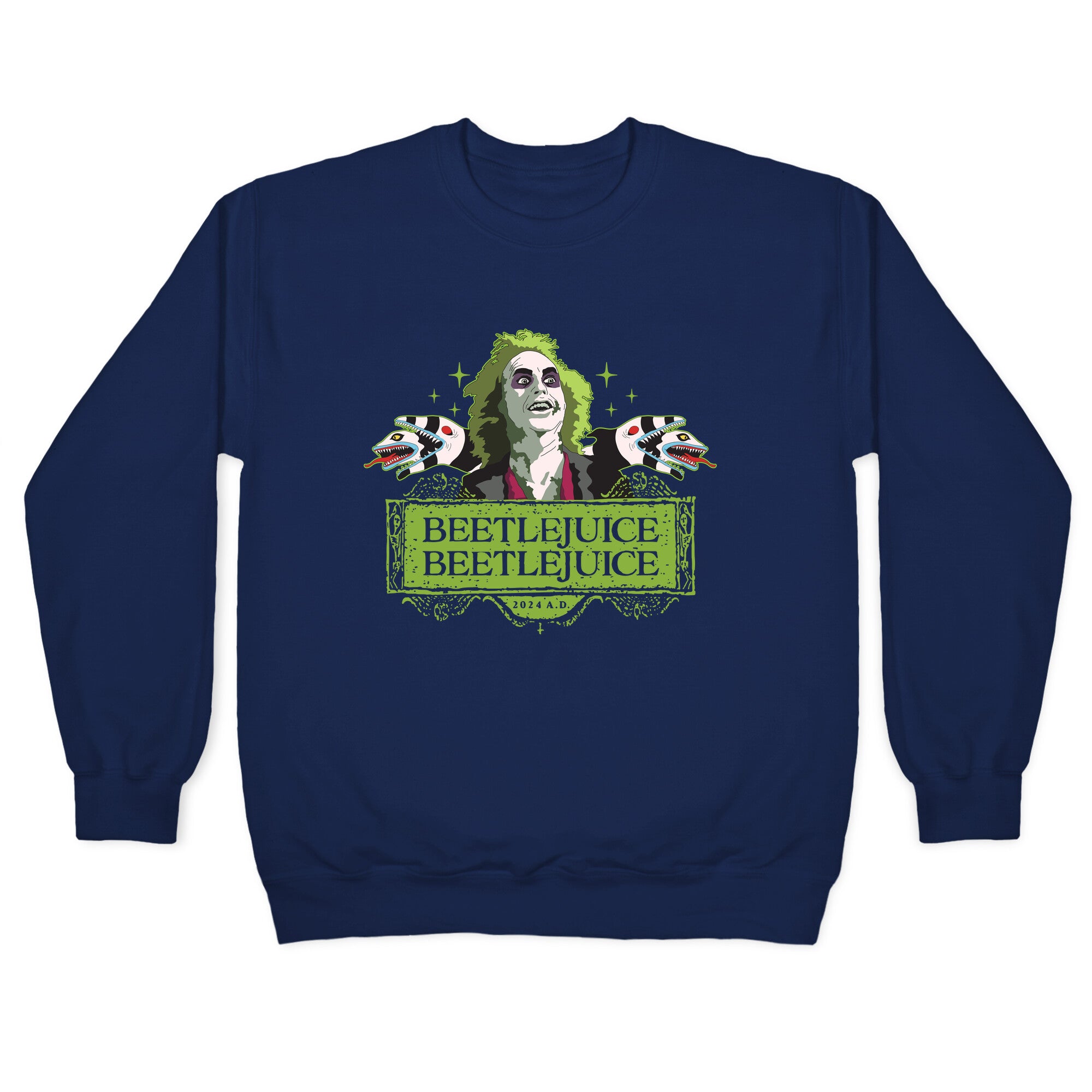 Beetlejuice Beetlejuice Crewneck Sweatshirt