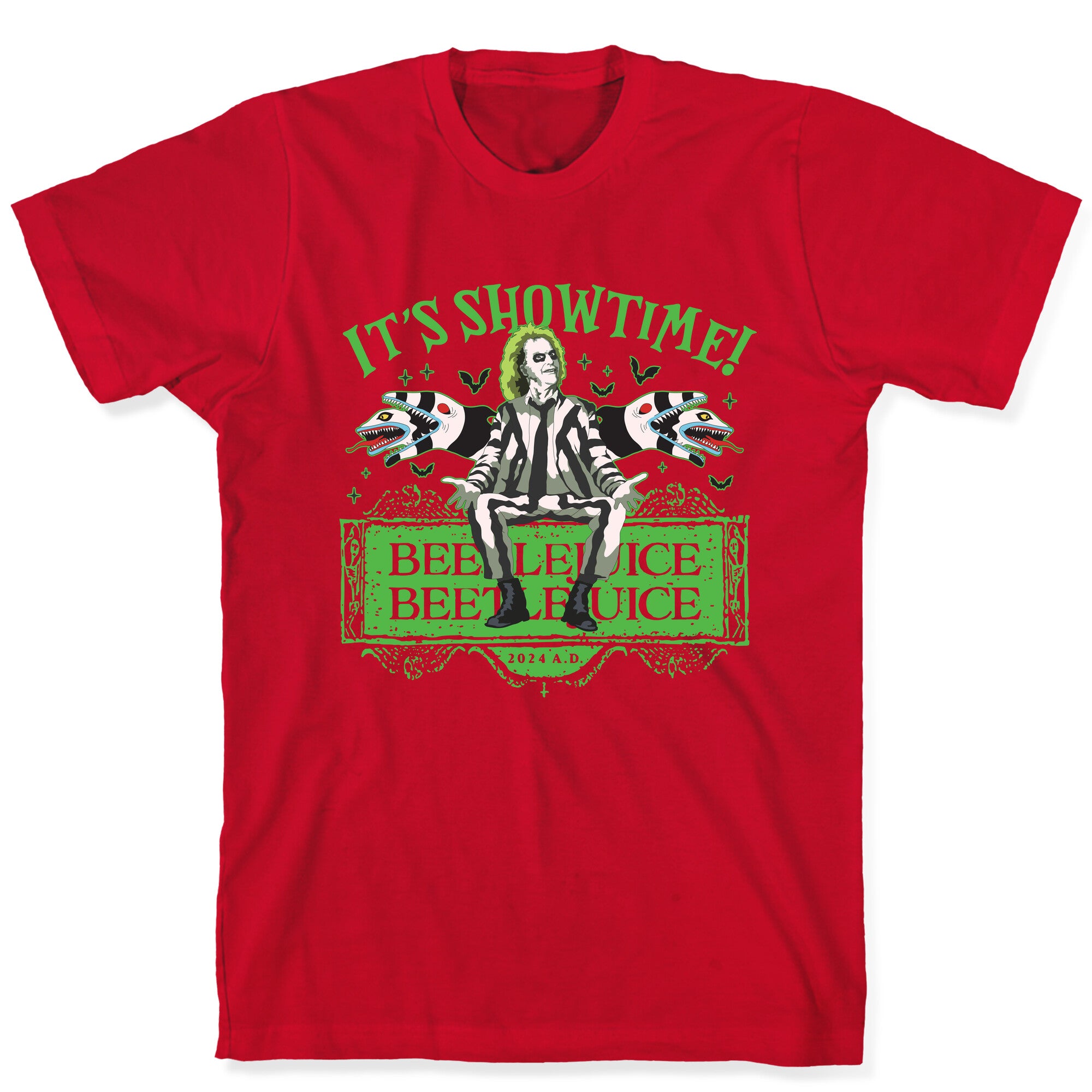 Beetlejuice Its Showtime T-Shirt