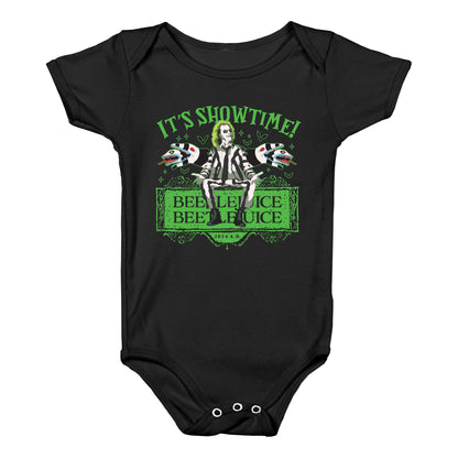 Beetlejuice Its Showtime Baby One-Piece