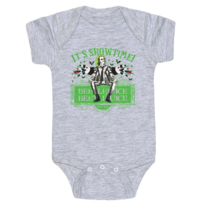 Beetlejuice Its Showtime Baby One-Piece