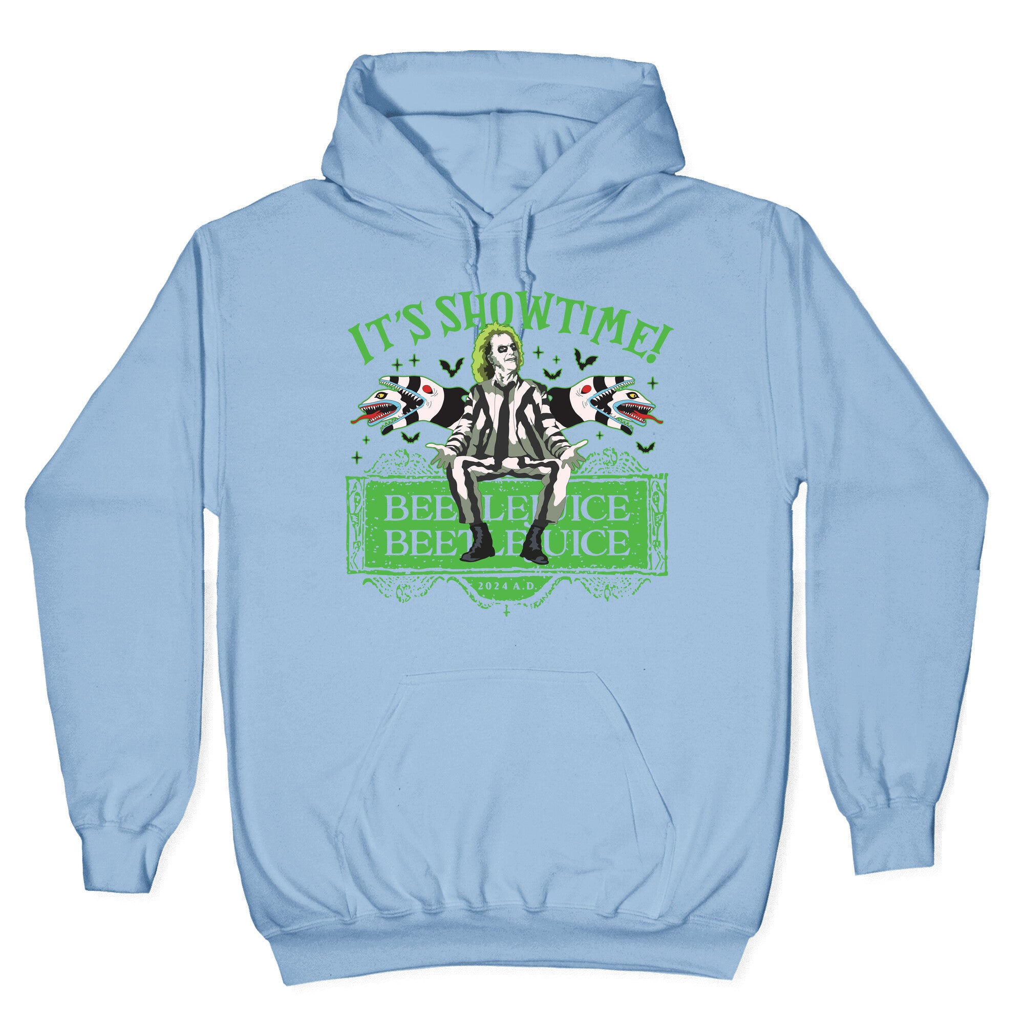 Beetlejuice Its Showtime Hoodie