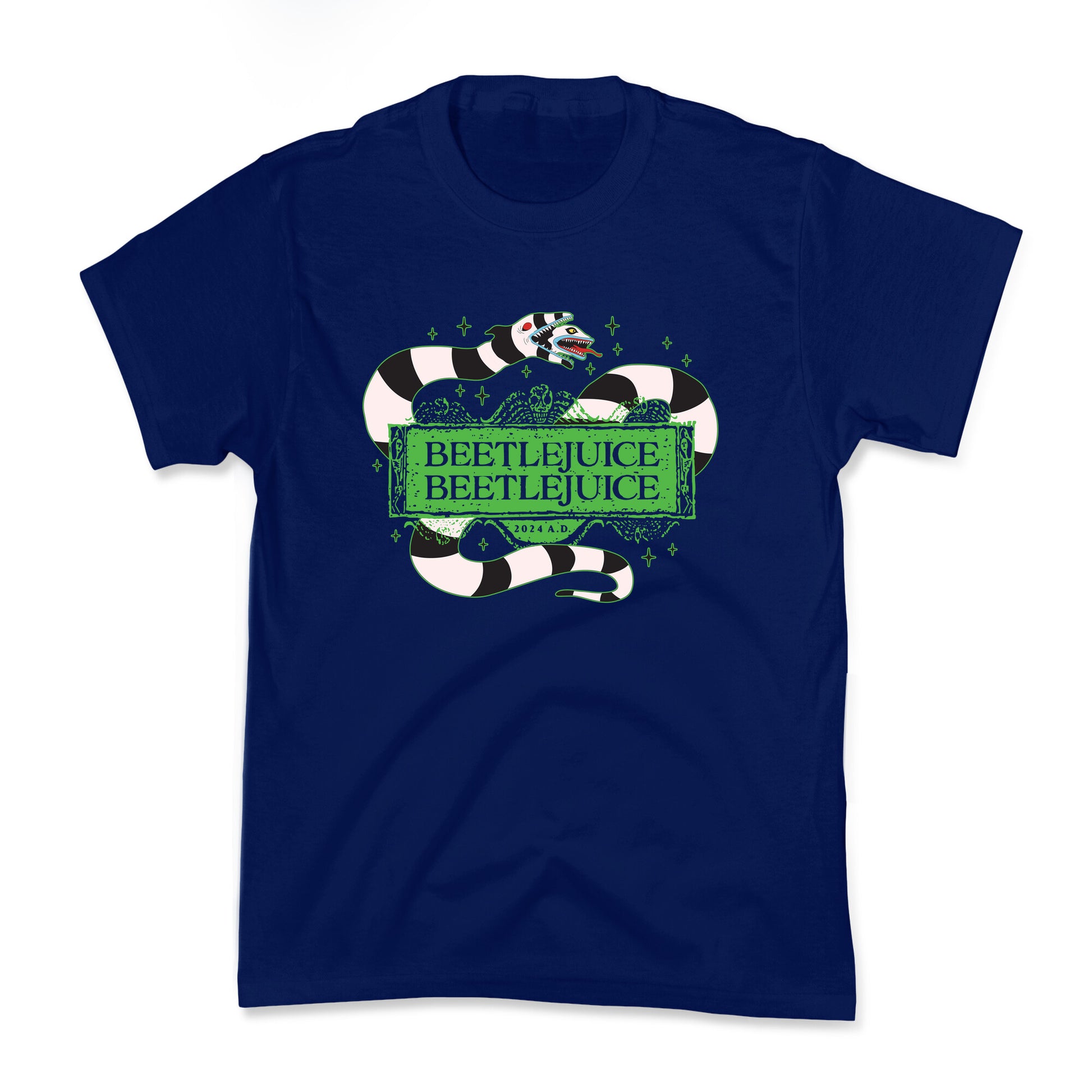 Beetlejuice Beetlejuice 2024 AD Kids Tee