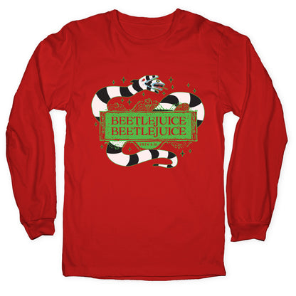 Beetlejuice Beetlejuice 2024 AD Longsleeve Tee