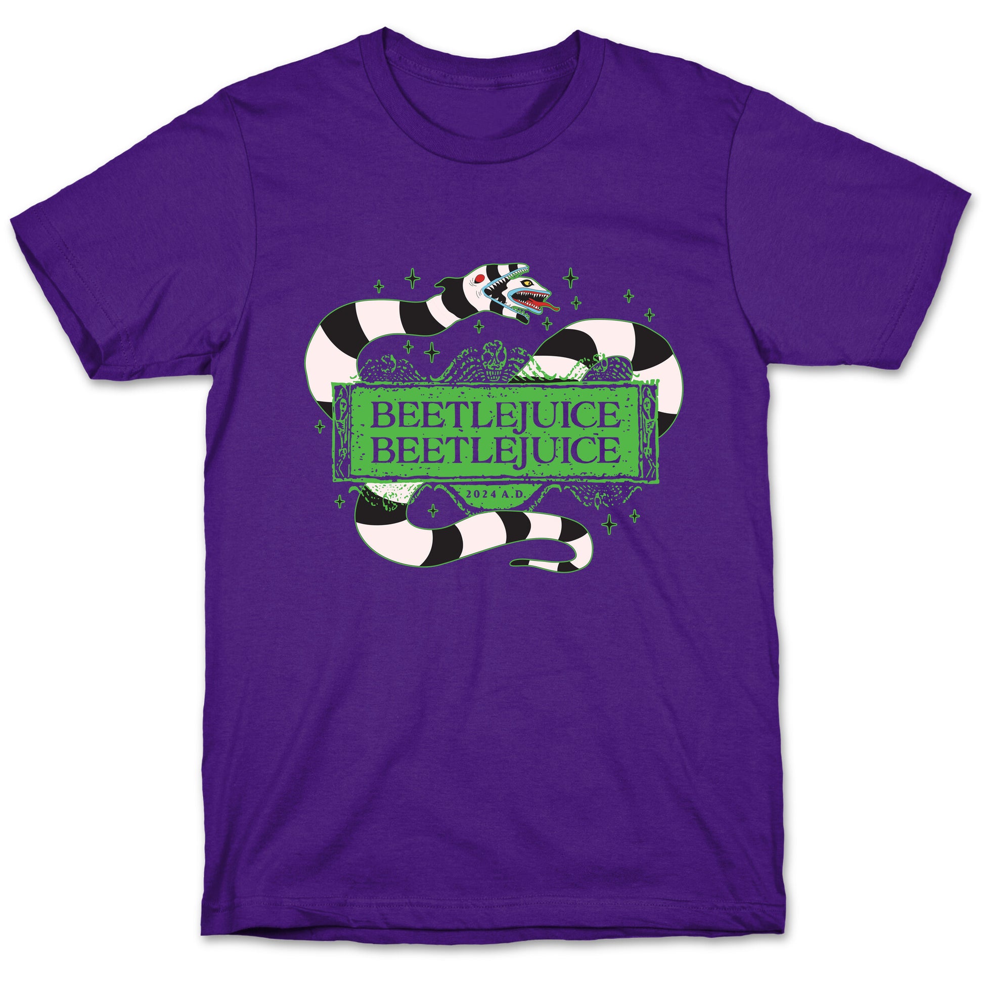 Beetlejuice Beetlejuice 2024 AD T-Shirt