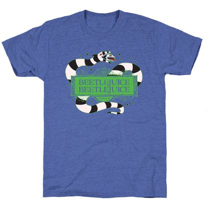 Beetlejuice Beetlejuice 2024 AD Unisex Triblend Tee