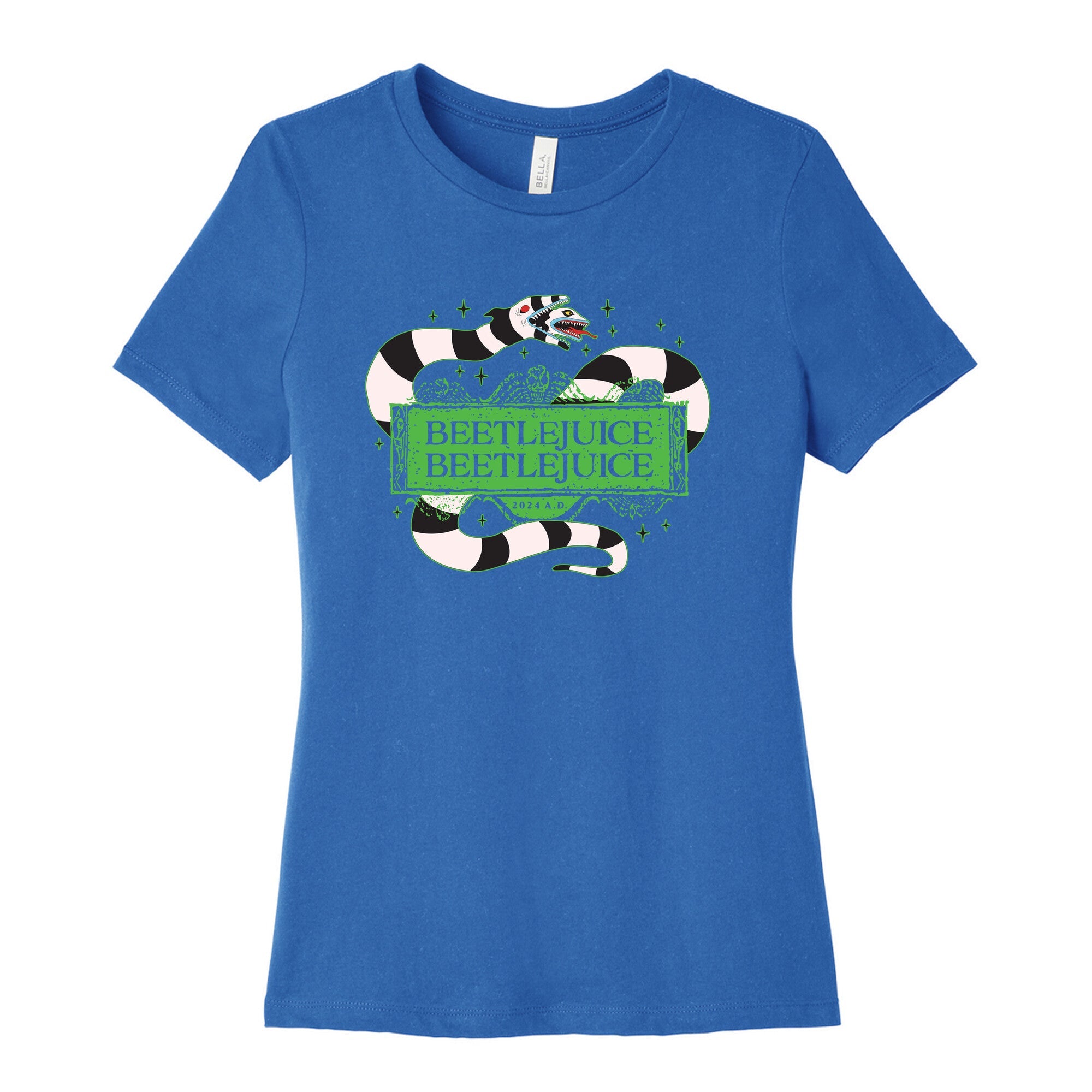 Beetlejuice Beetlejuice 2024 AD Womens Cotton Tee