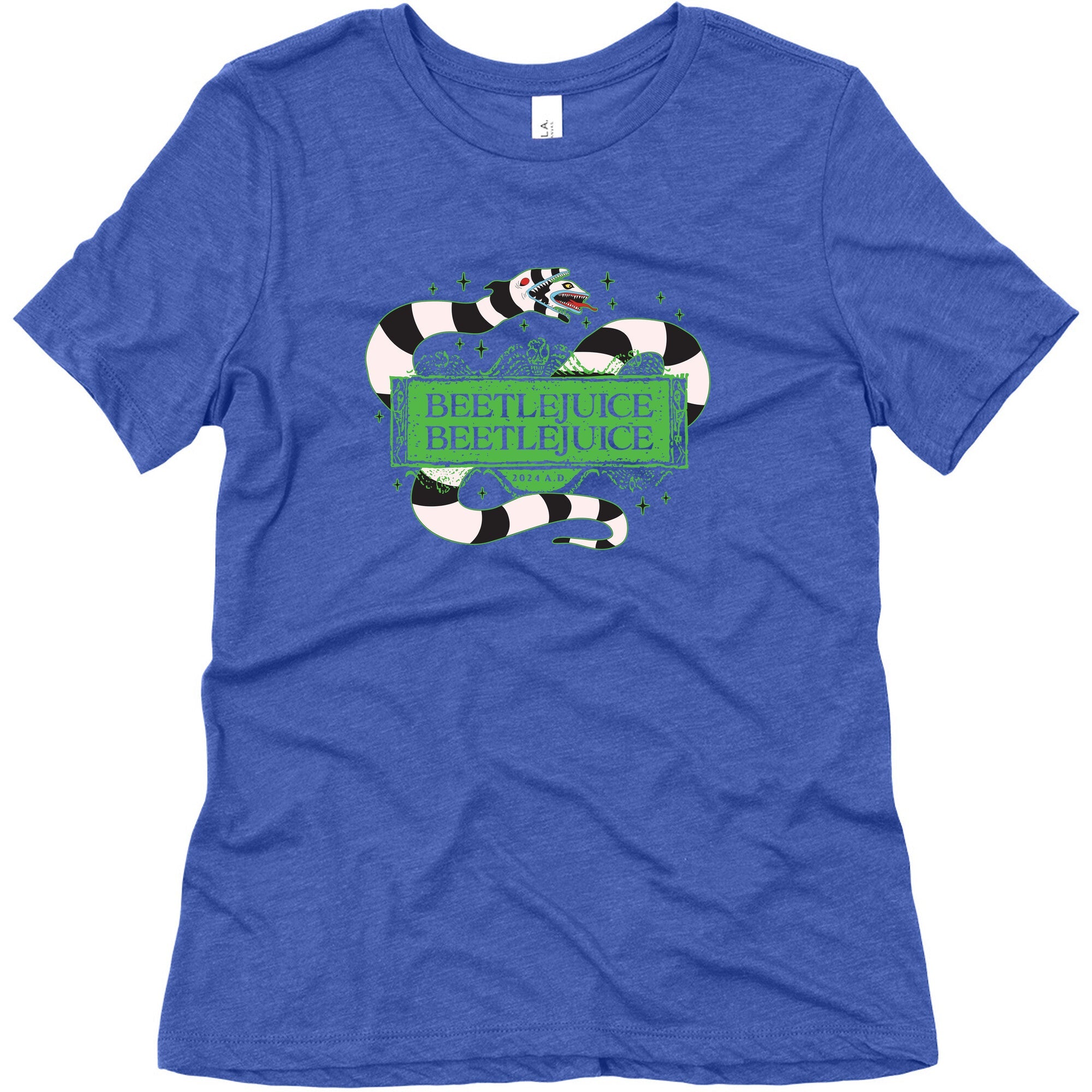 Beetlejuice Beetlejuice 2024 AD Womens Triblend Tee