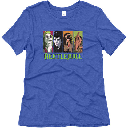 Beetlejuice Womens Triblend Tee