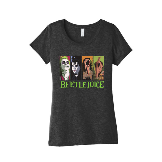 Beetlejuice Womens Triblend Tee