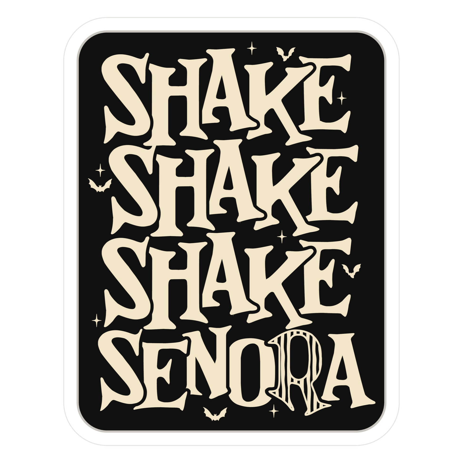 Beetlejuice Shake Senora Sticker